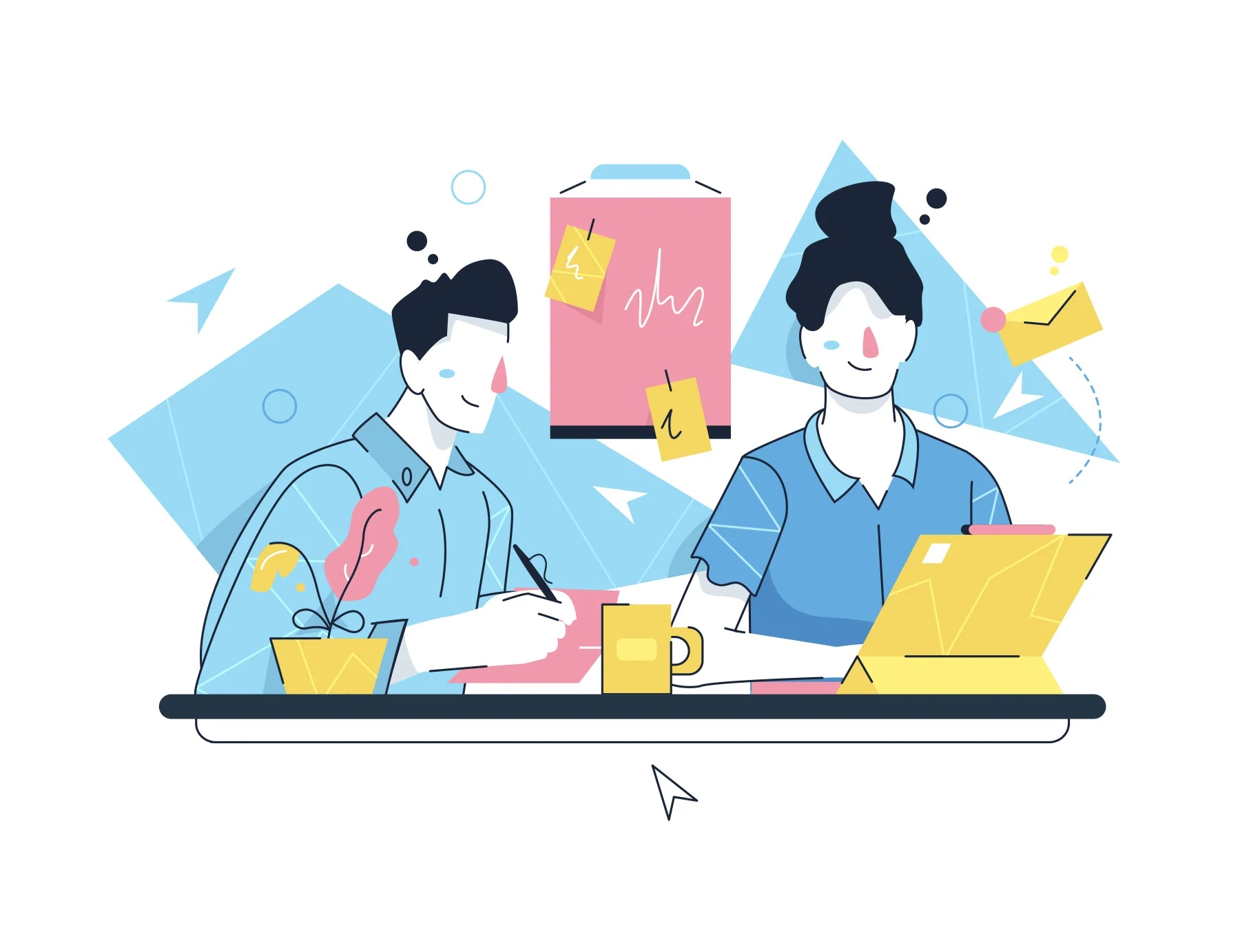 Work Hard Illustrations 7