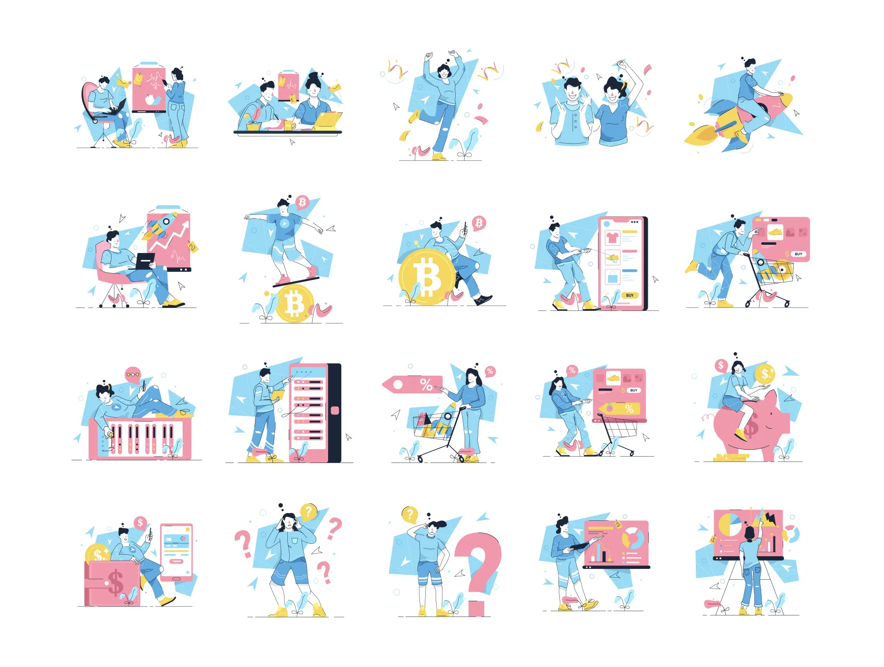 Work Hard Illustrations 8