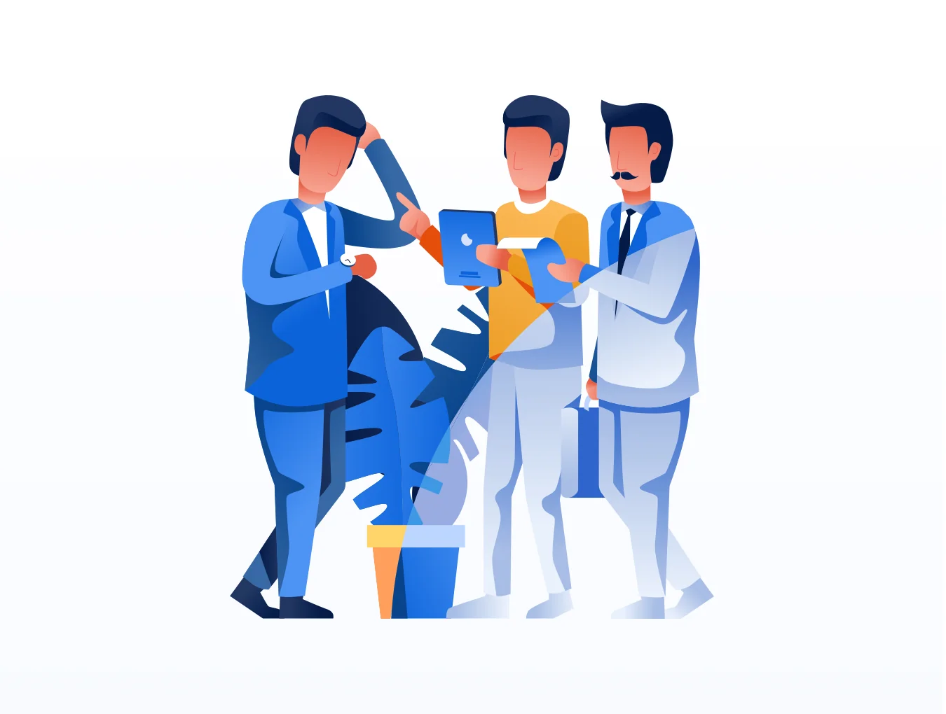 Work & Office Illustrations 5