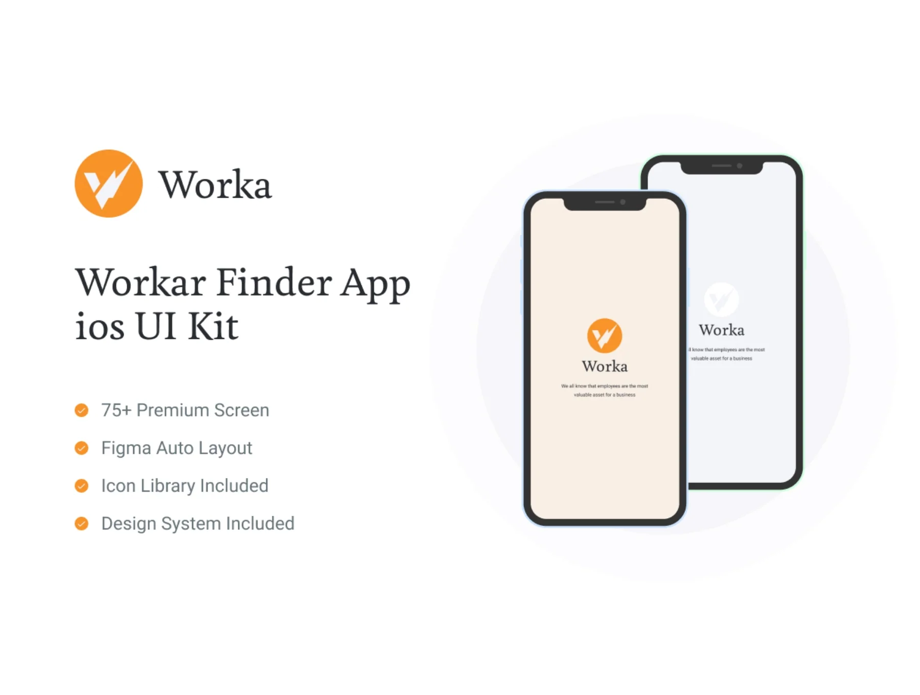 Worka mobile app for professionals