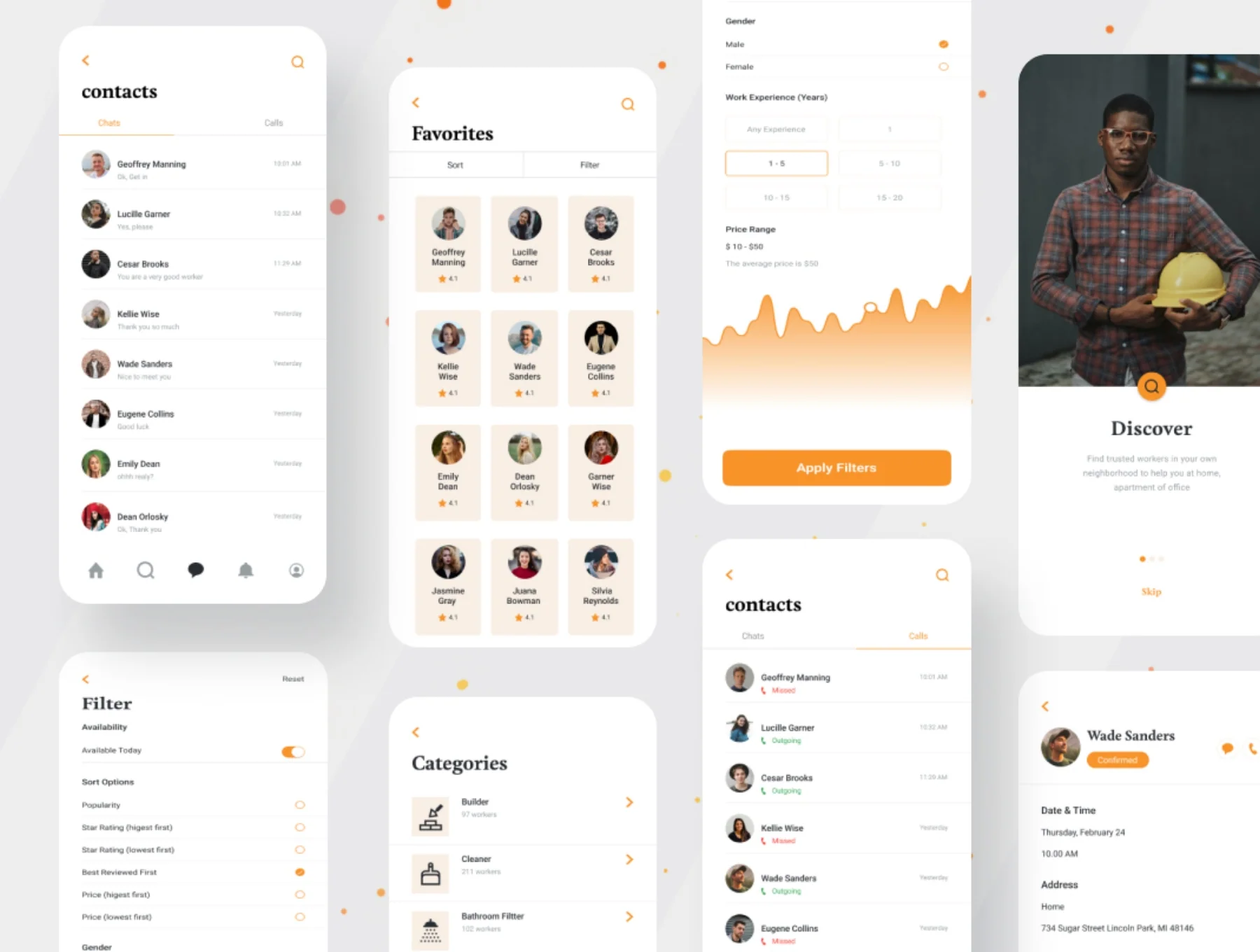 Worka mobile app for professionals 3