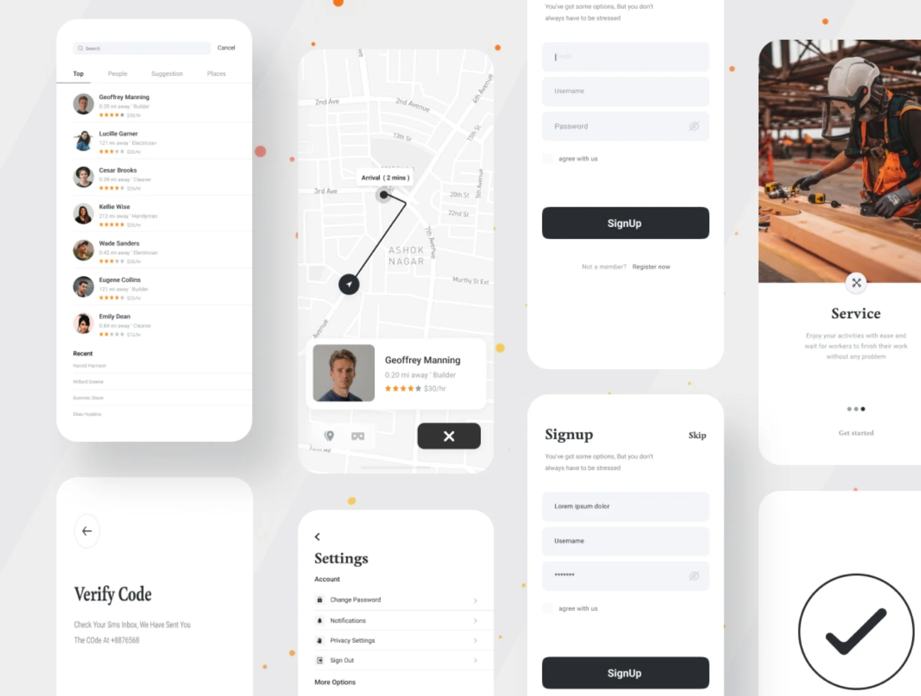 Worka mobile app for professionals 5