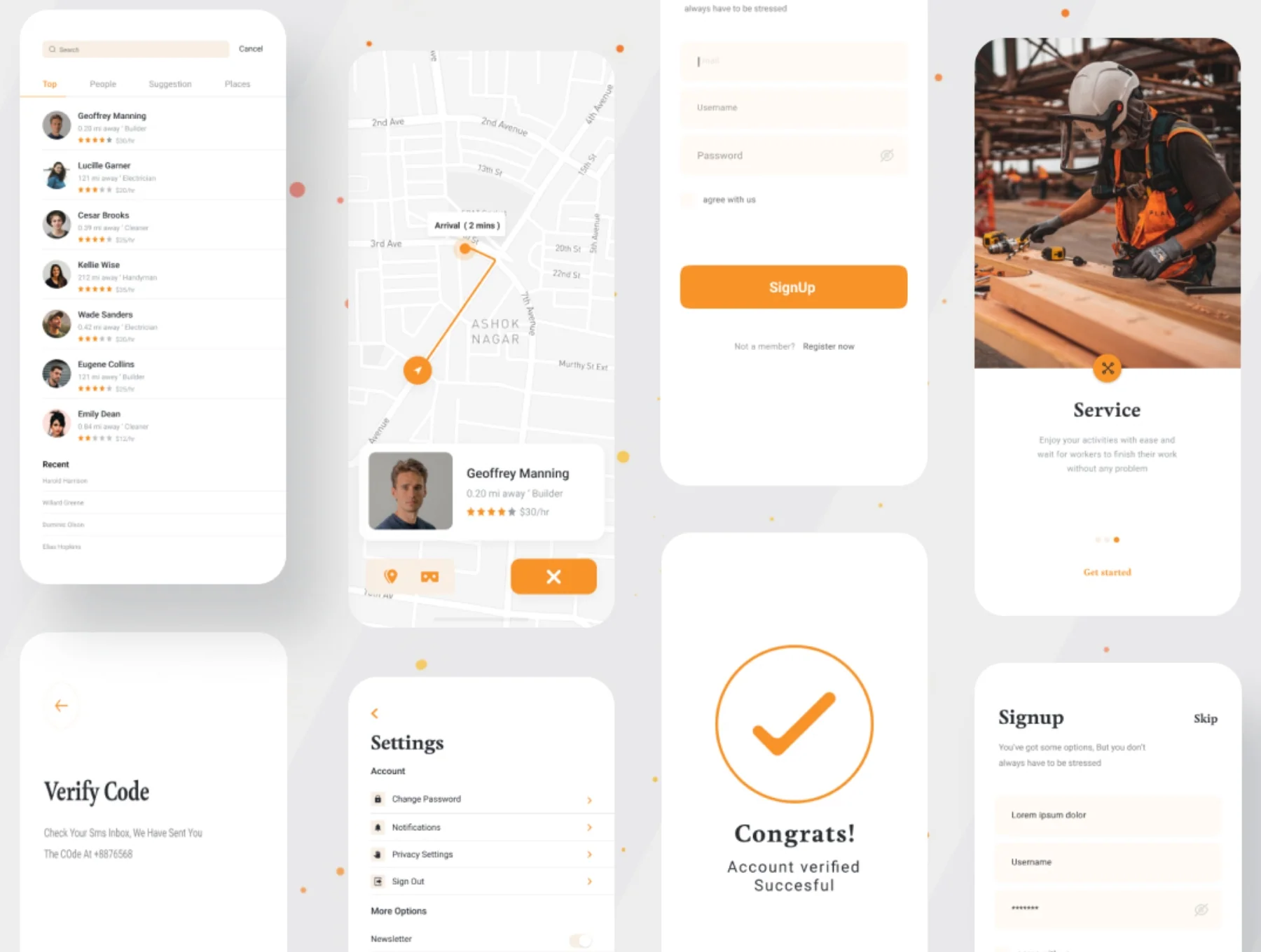 Worka mobile app for professionals 6