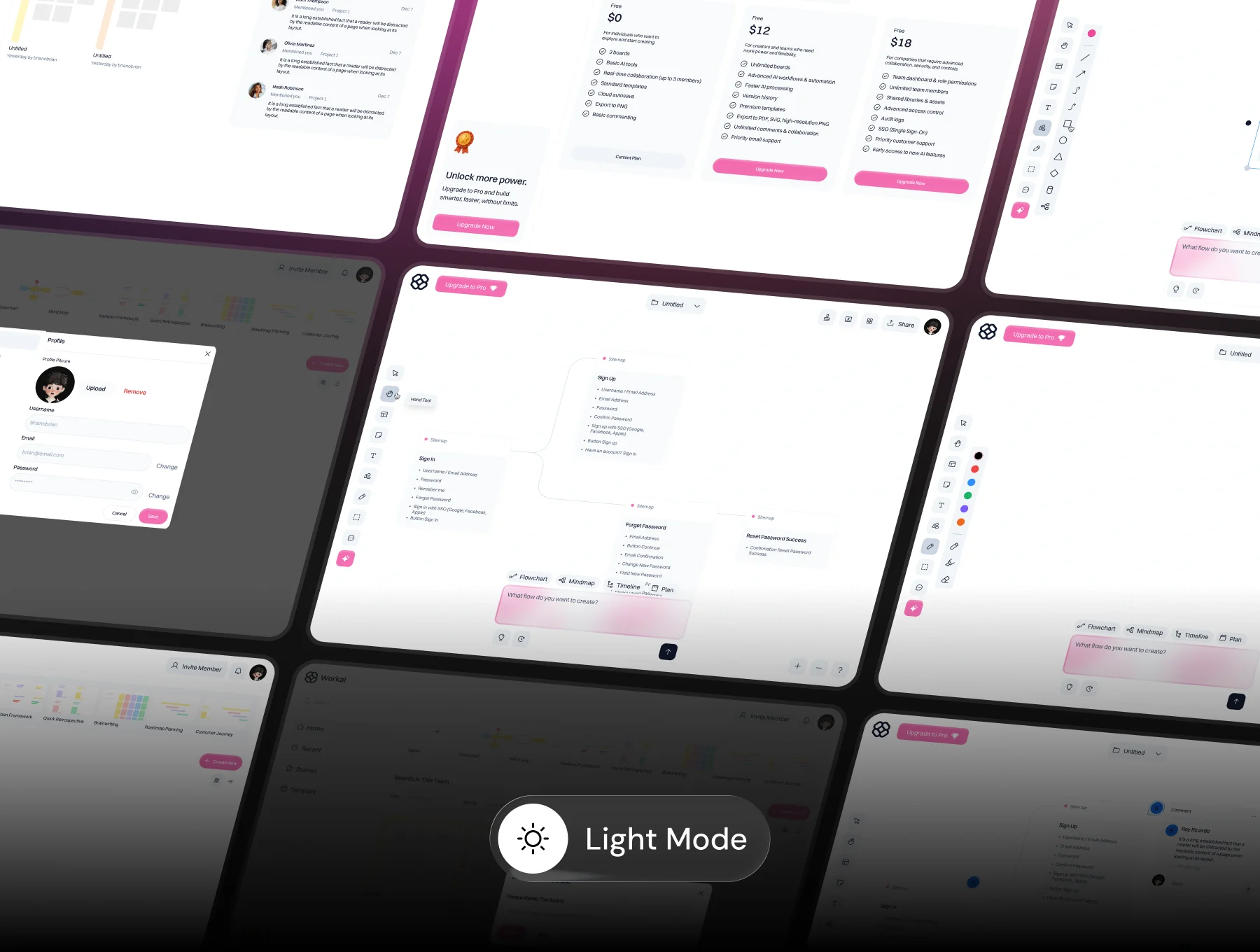 WorkAI – AI Automation Workflow Dashboard 6
