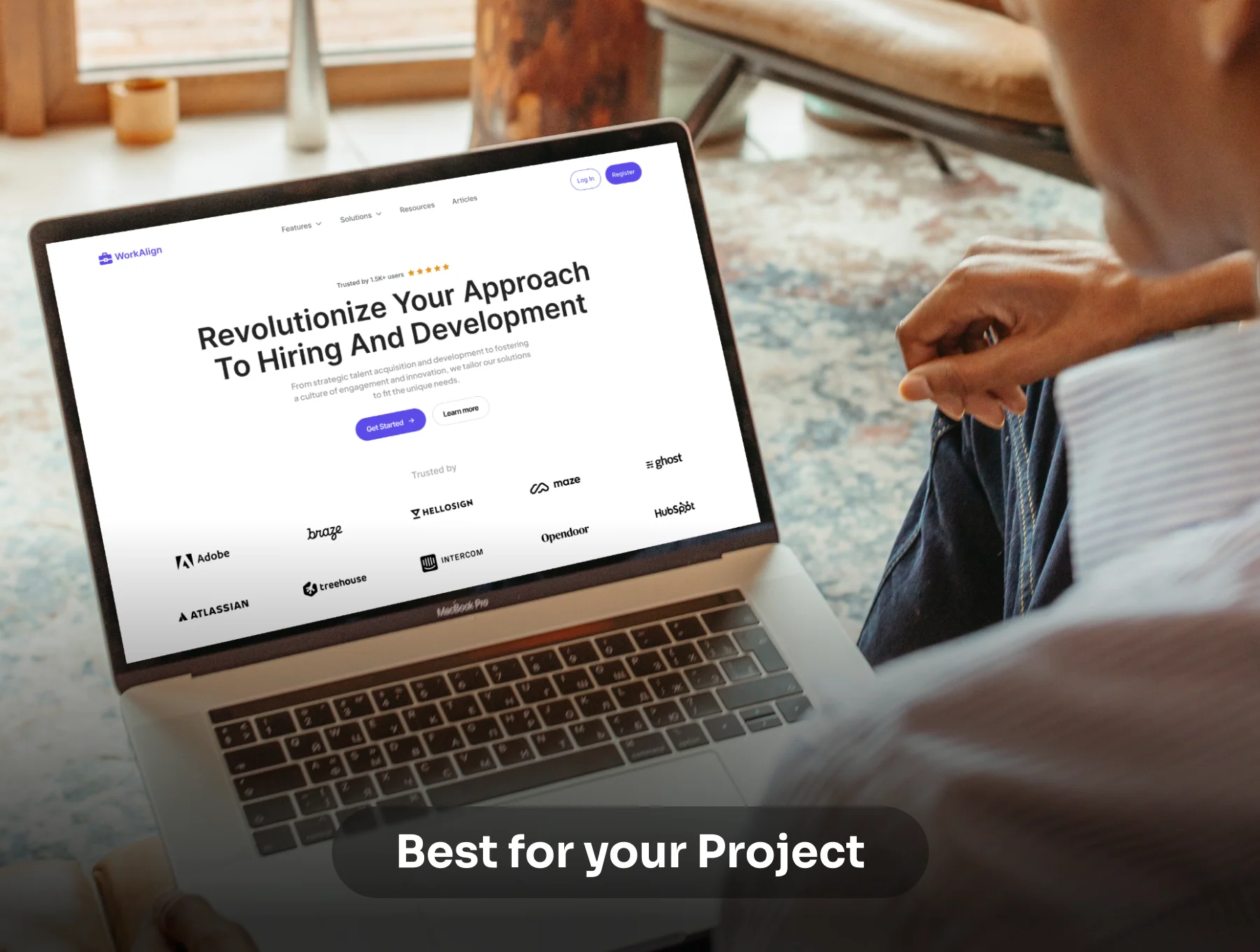 WorkAlign - HR Management Web Landing Page Website Template 5