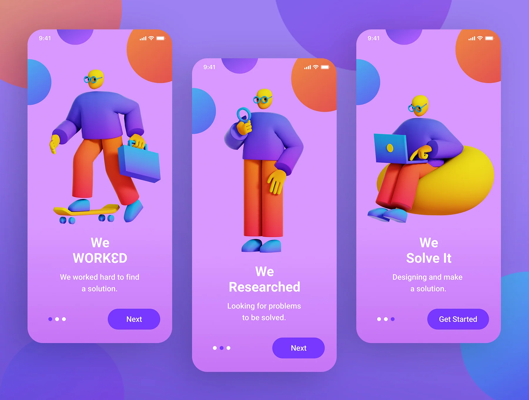 WORKED 3D Illustrations 2