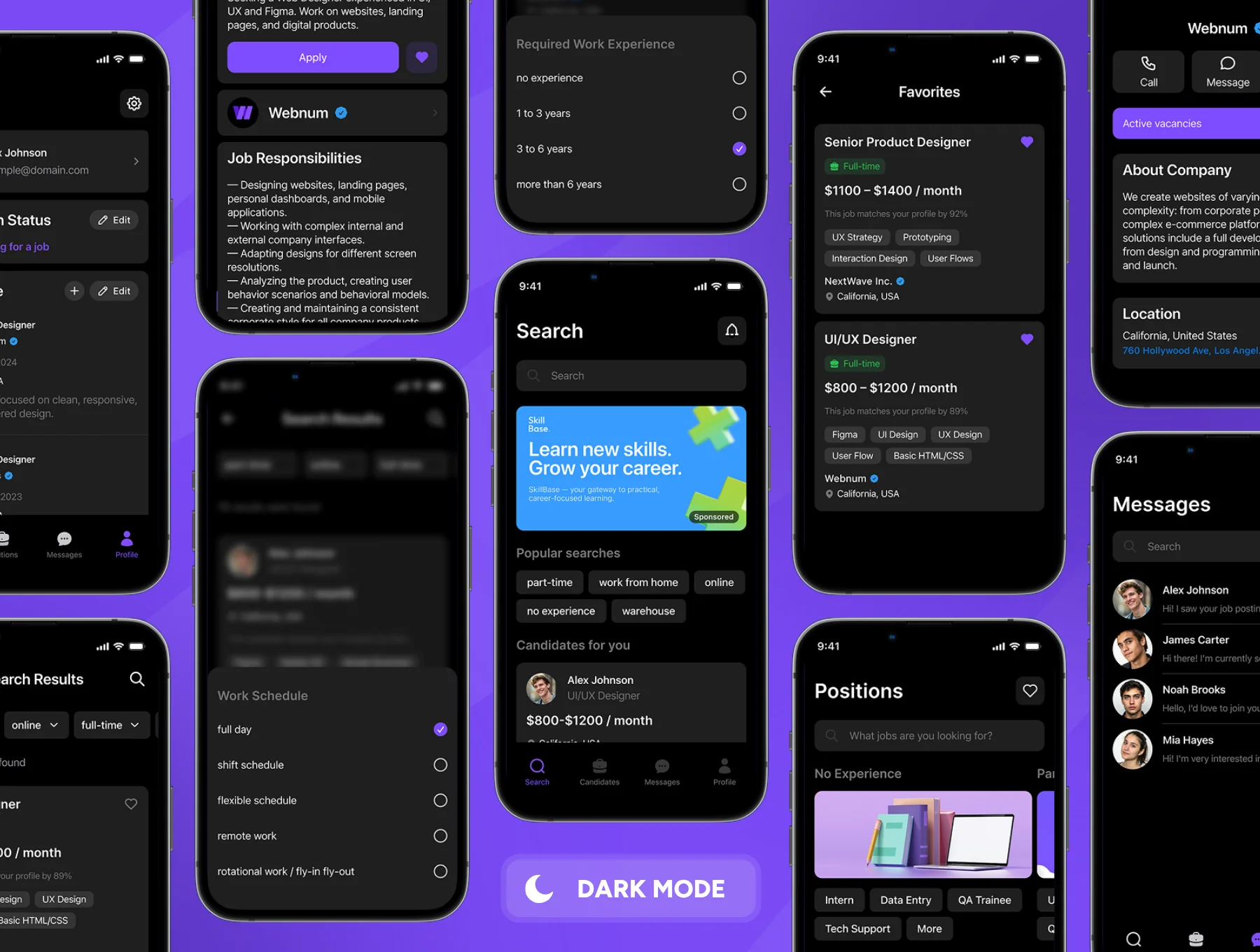 Workee - Job Board App Ui Kit 4