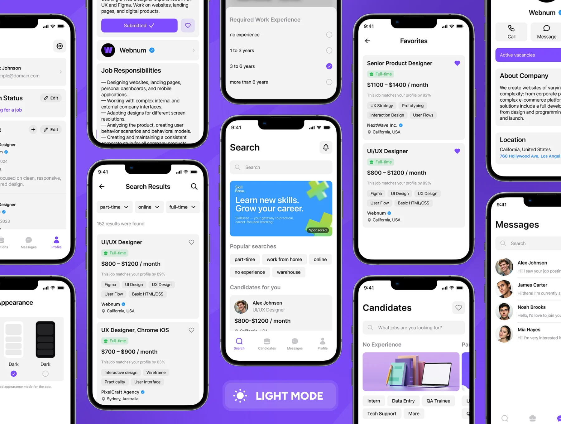 Workee - Job Board App Ui Kit 5