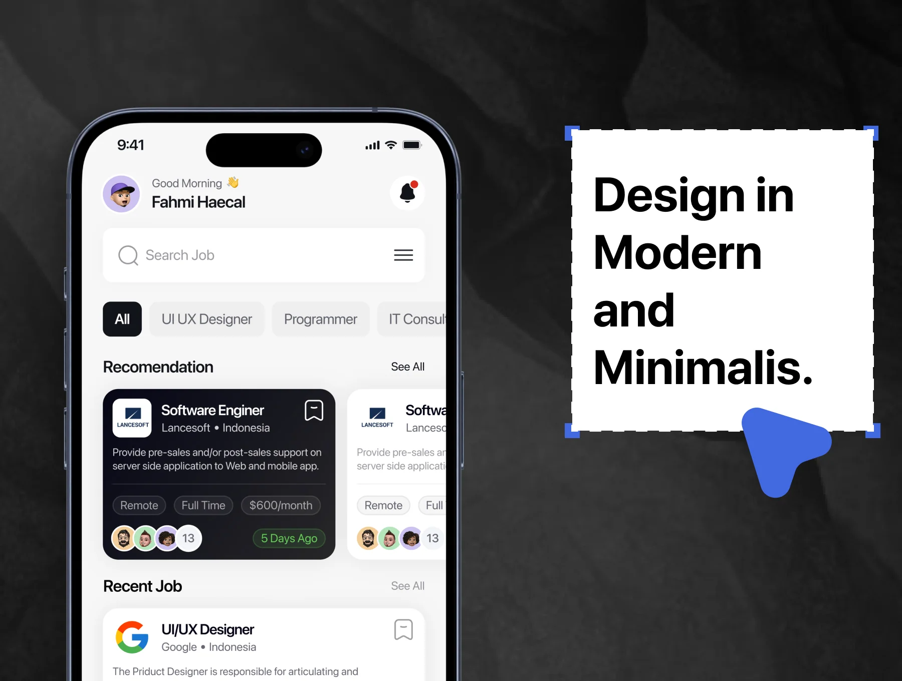 WorkFinder App UI KIT 5