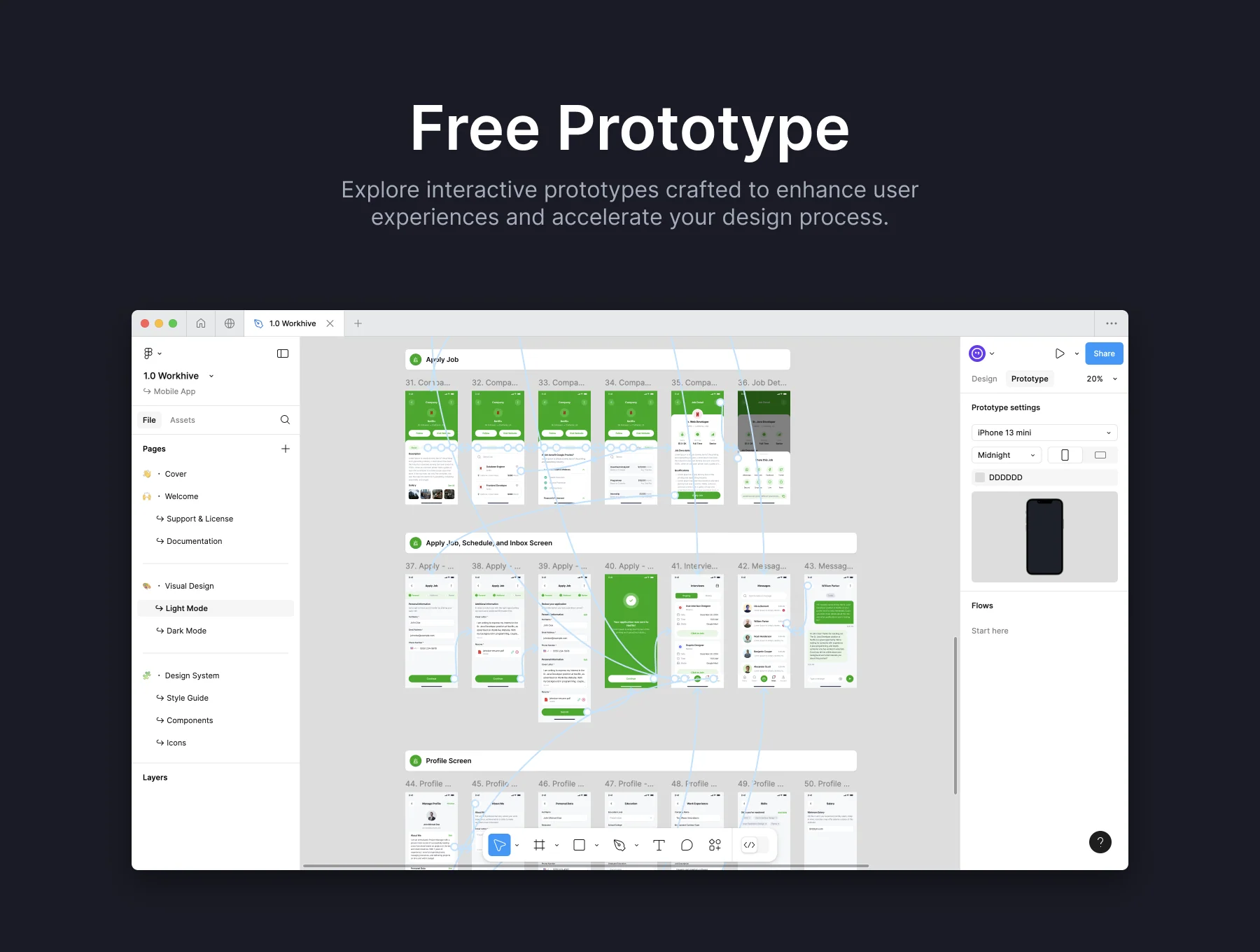 Workhive - AI Job Finder App UI Kit 7