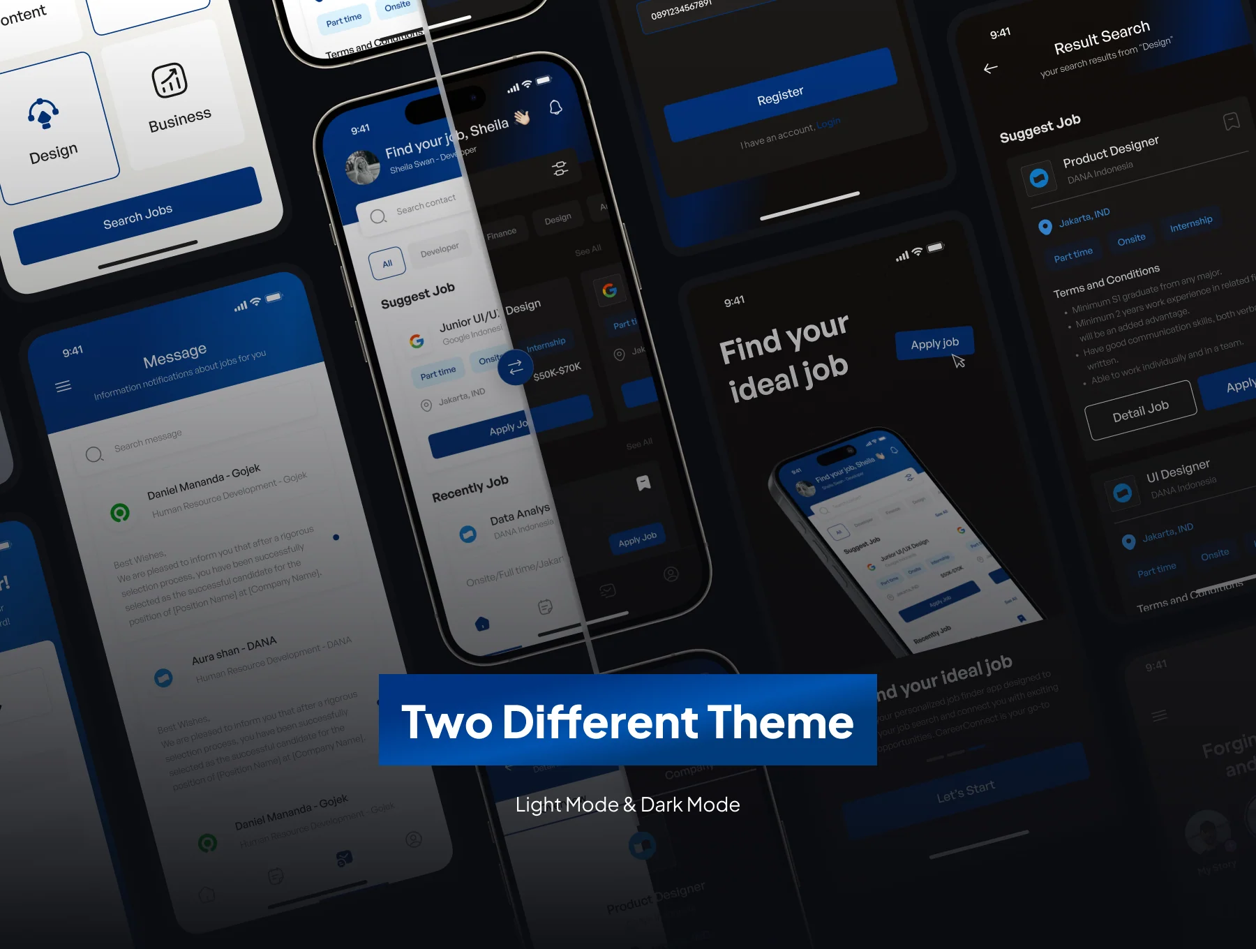 Workin - Job finder App UI Kit 5
