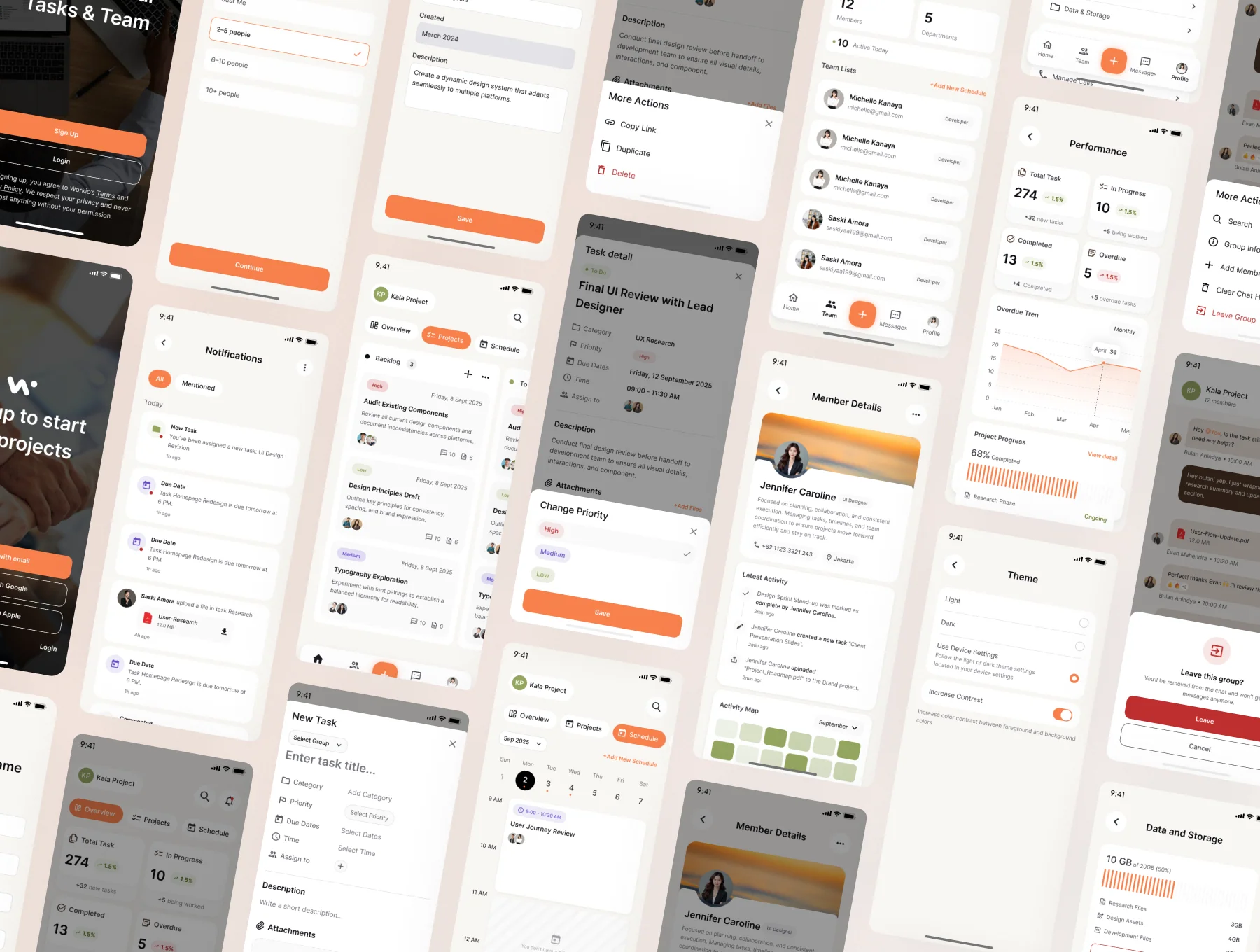 Workio - SAAS Project Management App 9