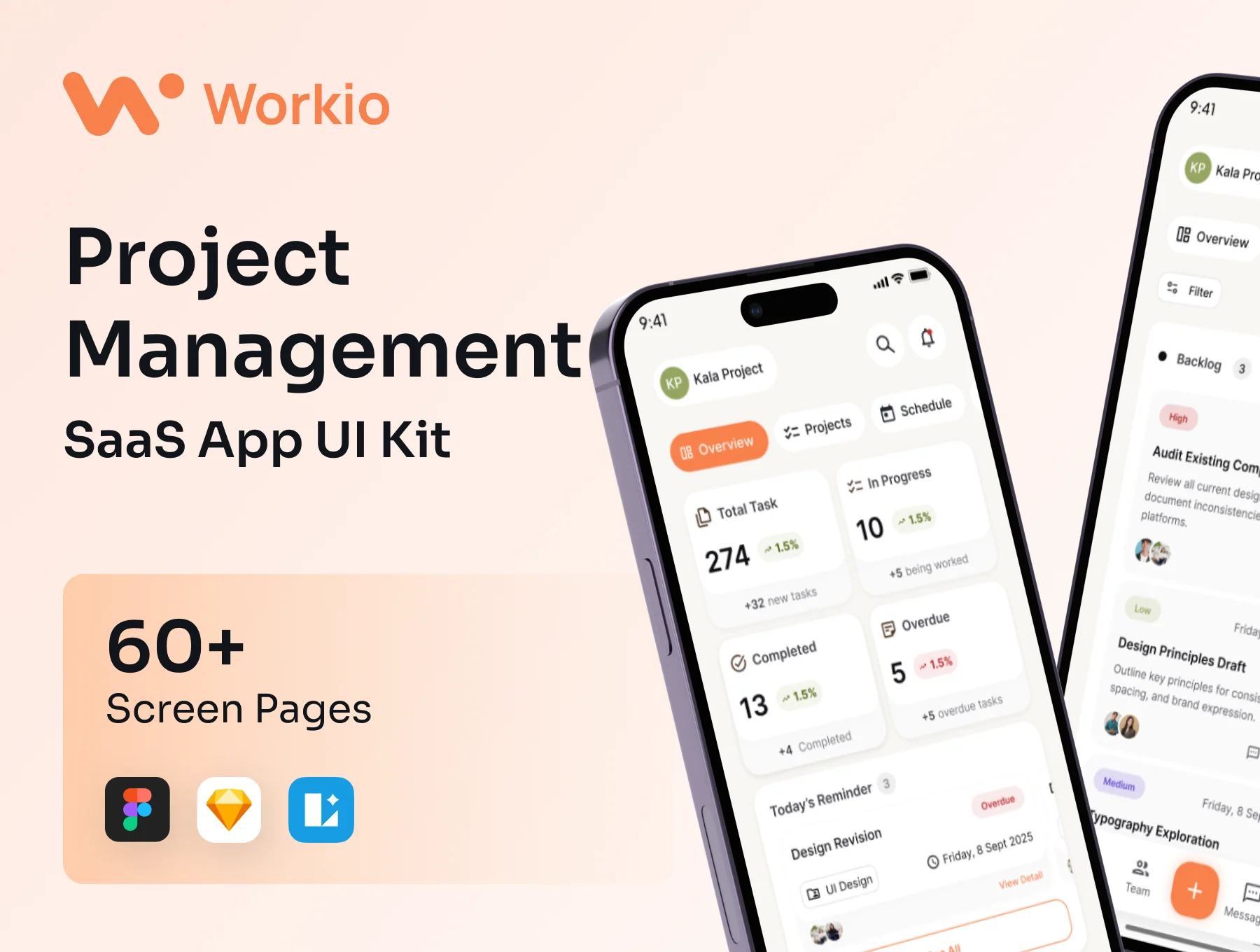 Workio - SAAS Project Management App