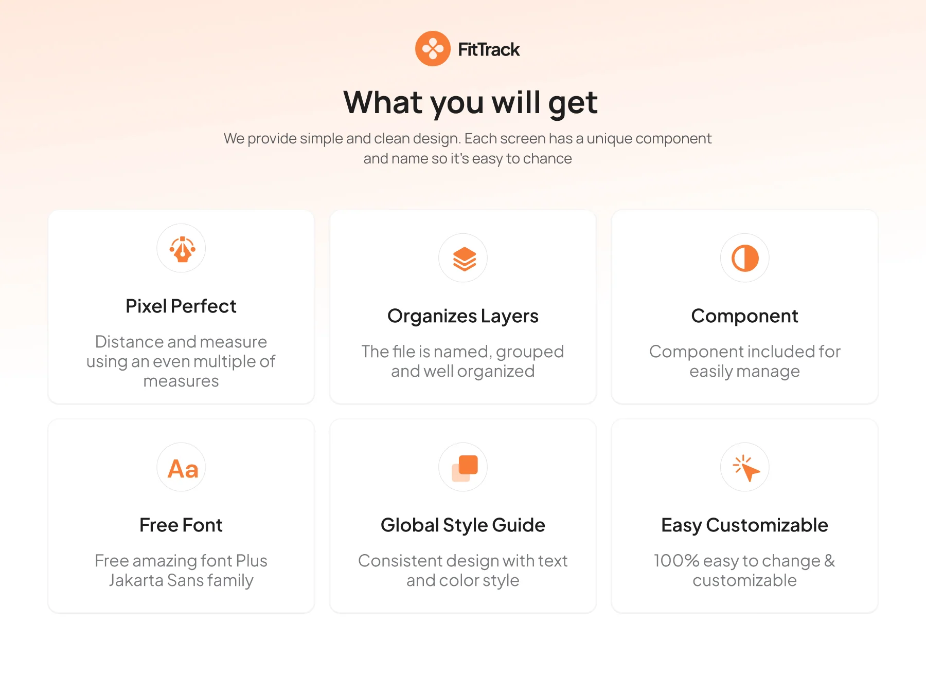 FitTrack - Workout Tracker  Dashboard UI Kit 2