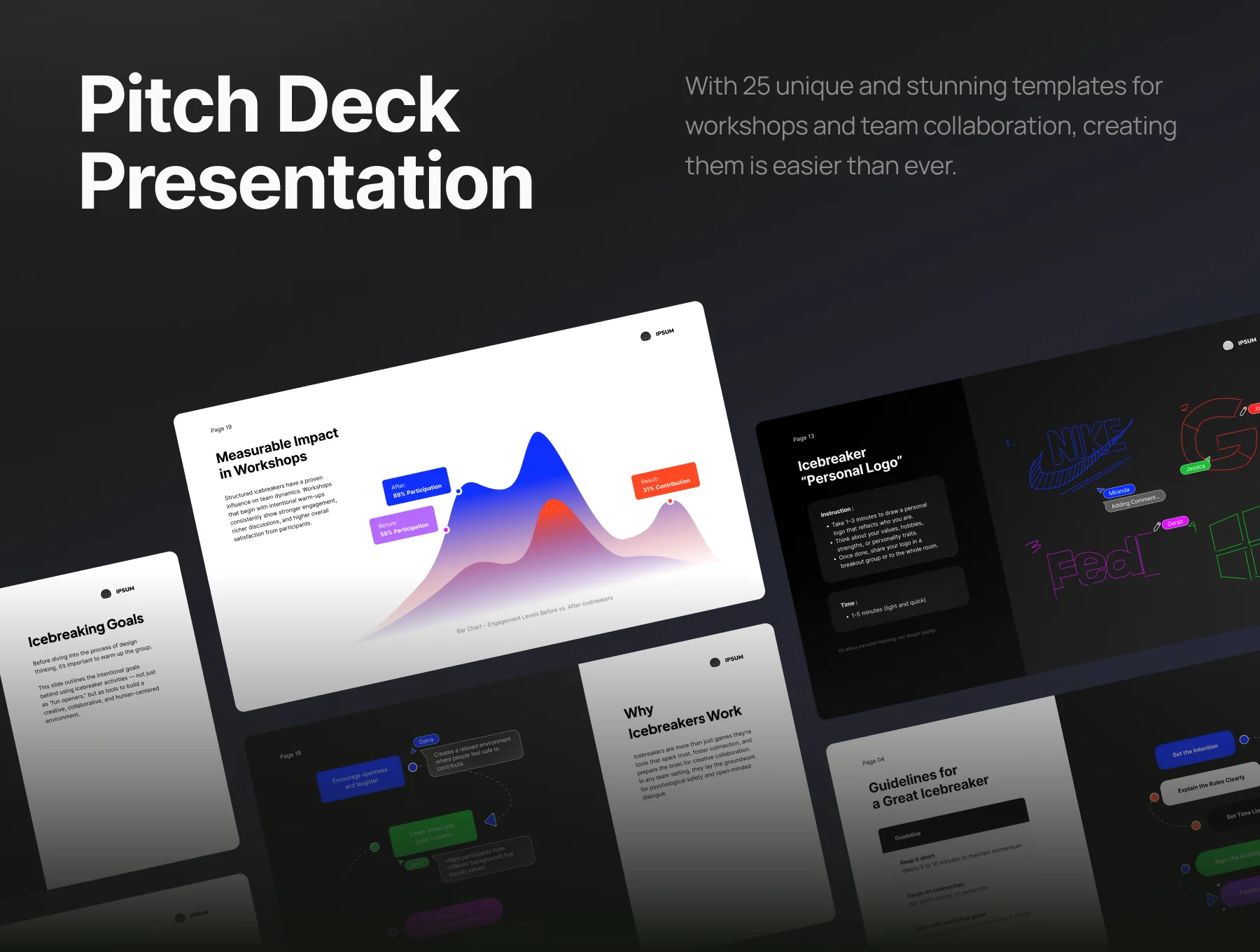 Workshop Icebreaker Kit Pitch Deck - Ipsum 2