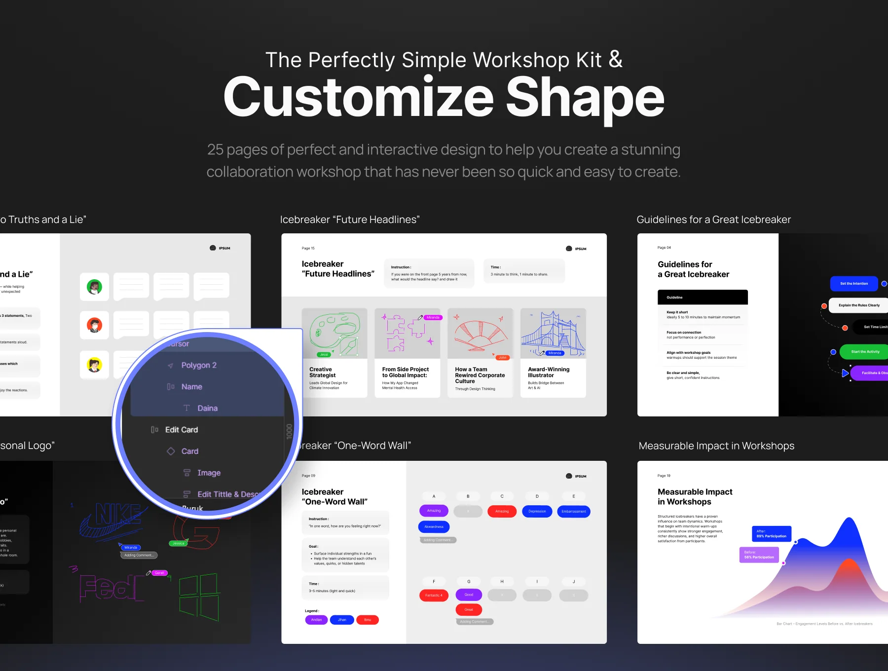 Workshop Icebreaker Kit Pitch Deck - Ipsum 3