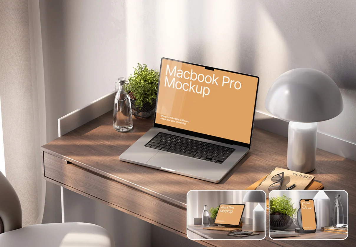 Workspace Device Mockup Set