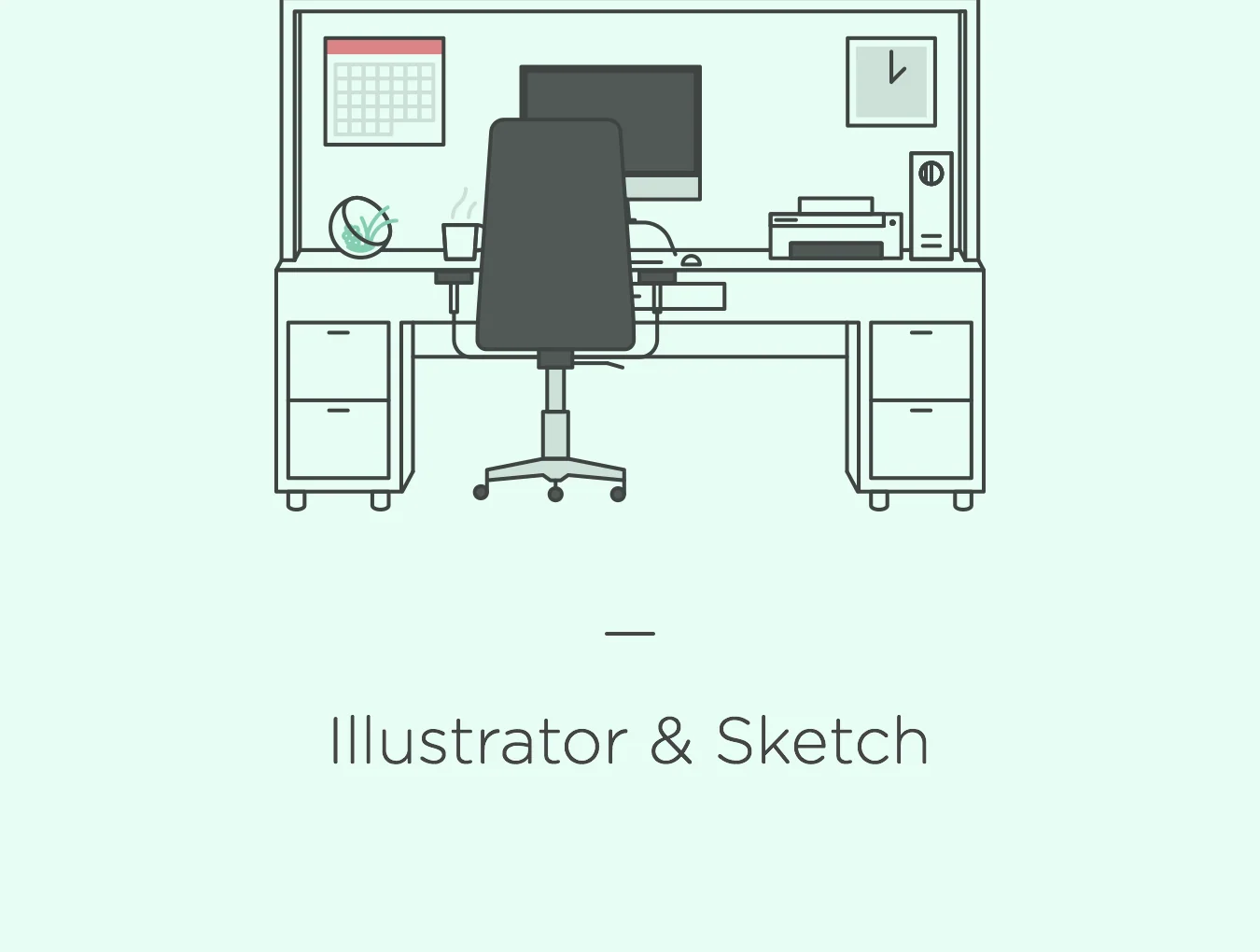 Workspace Illustration Kit 2