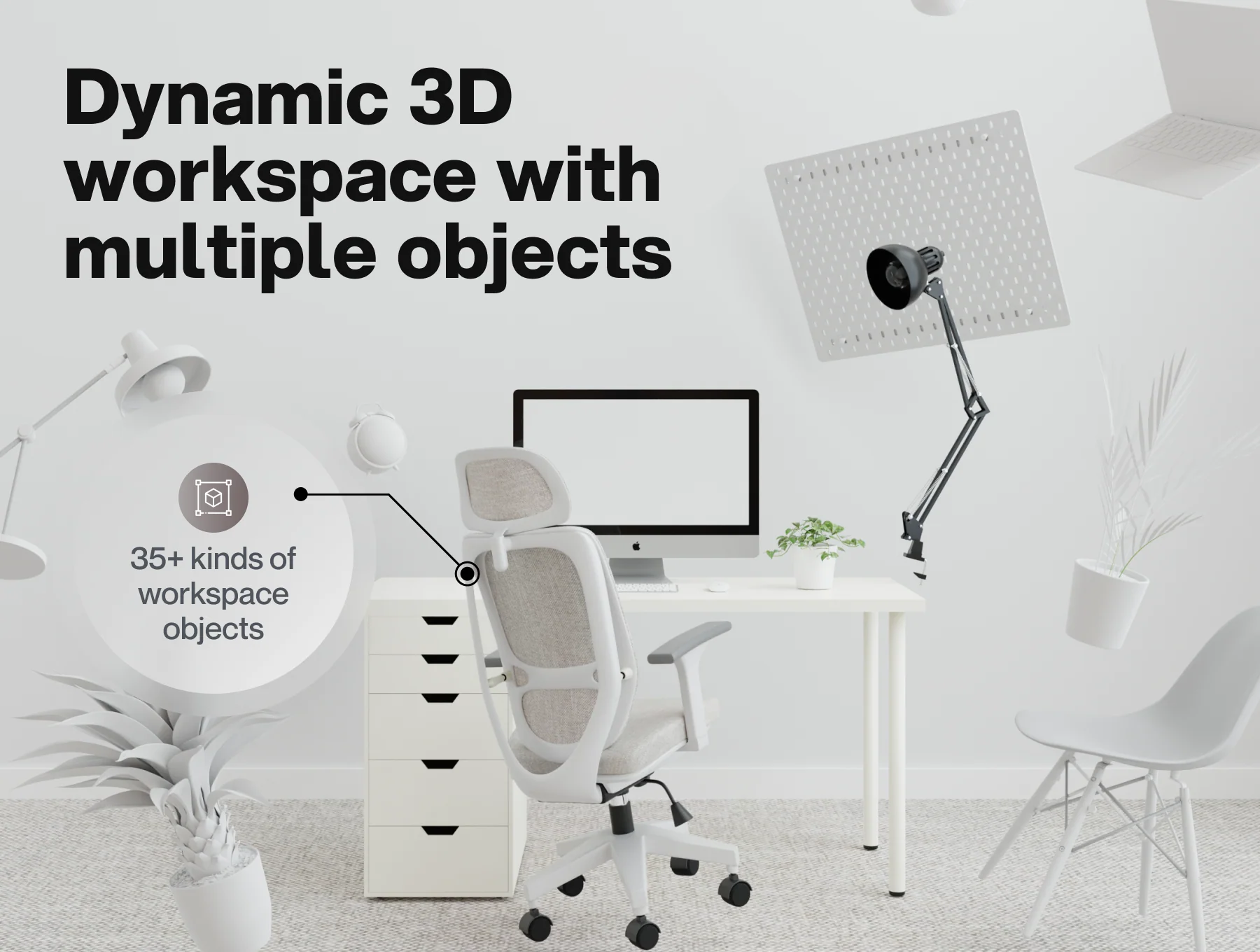 Workspacy - Semi-Realistic 3D Workspace Creator 2