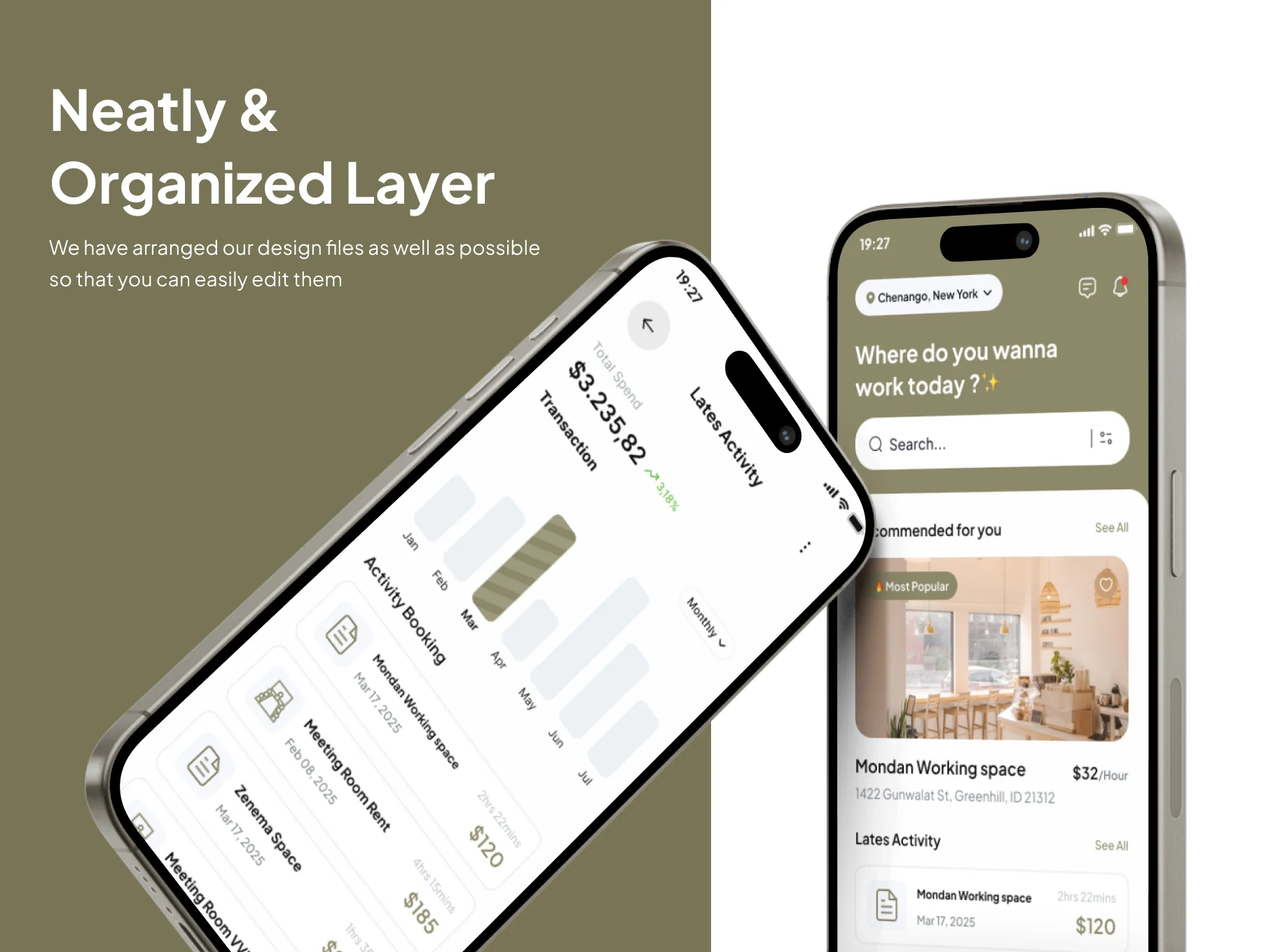 WorkSpot - Rent Working Space Premium UI KIts App 3