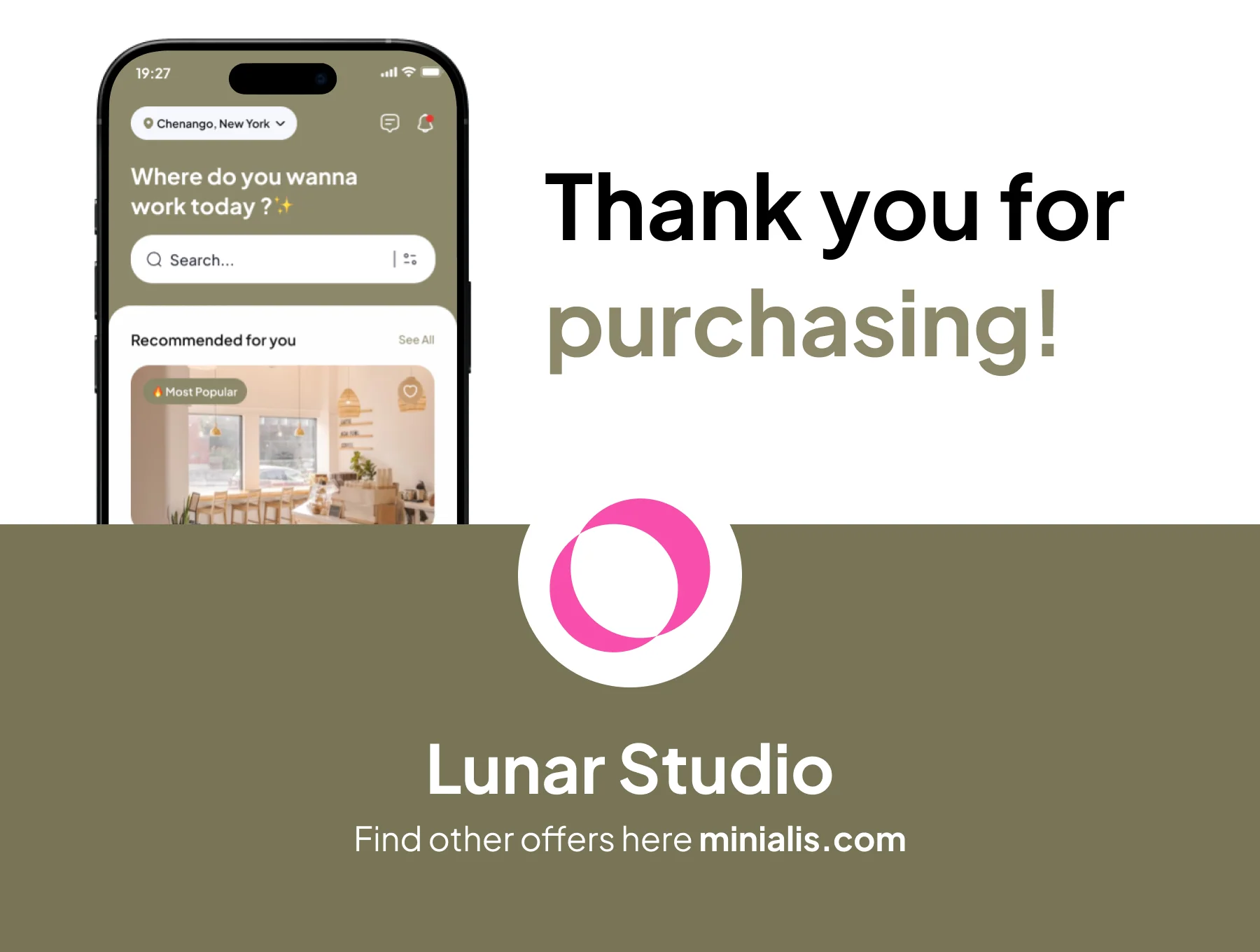 WorkSpot - Rent Working Space Premium UI KIts App 6