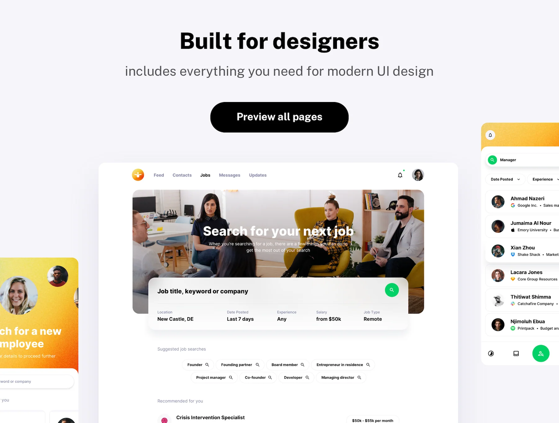 Workster - UI kit for Job Boards 9