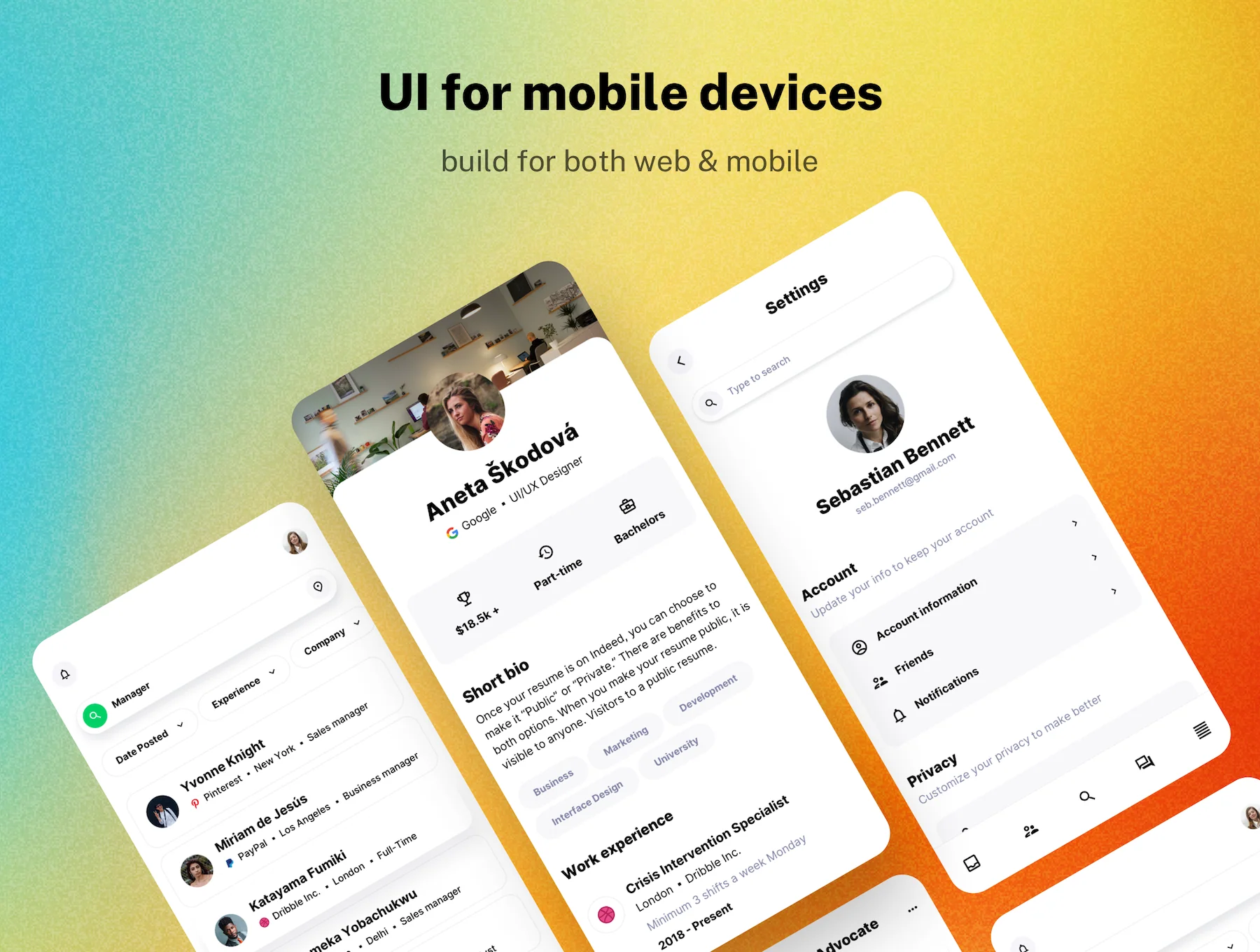 Workster - UI kit for Job Boards 3