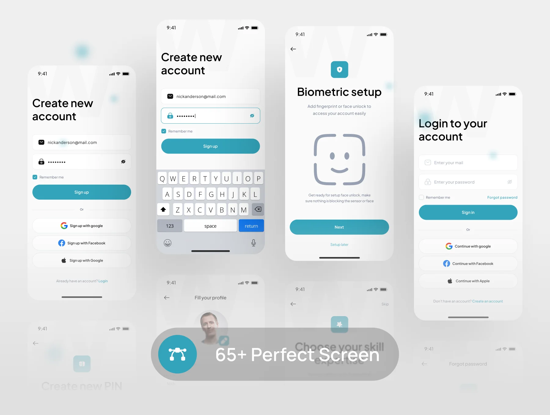 Workwide - Job Finder Apps UI KIT 5