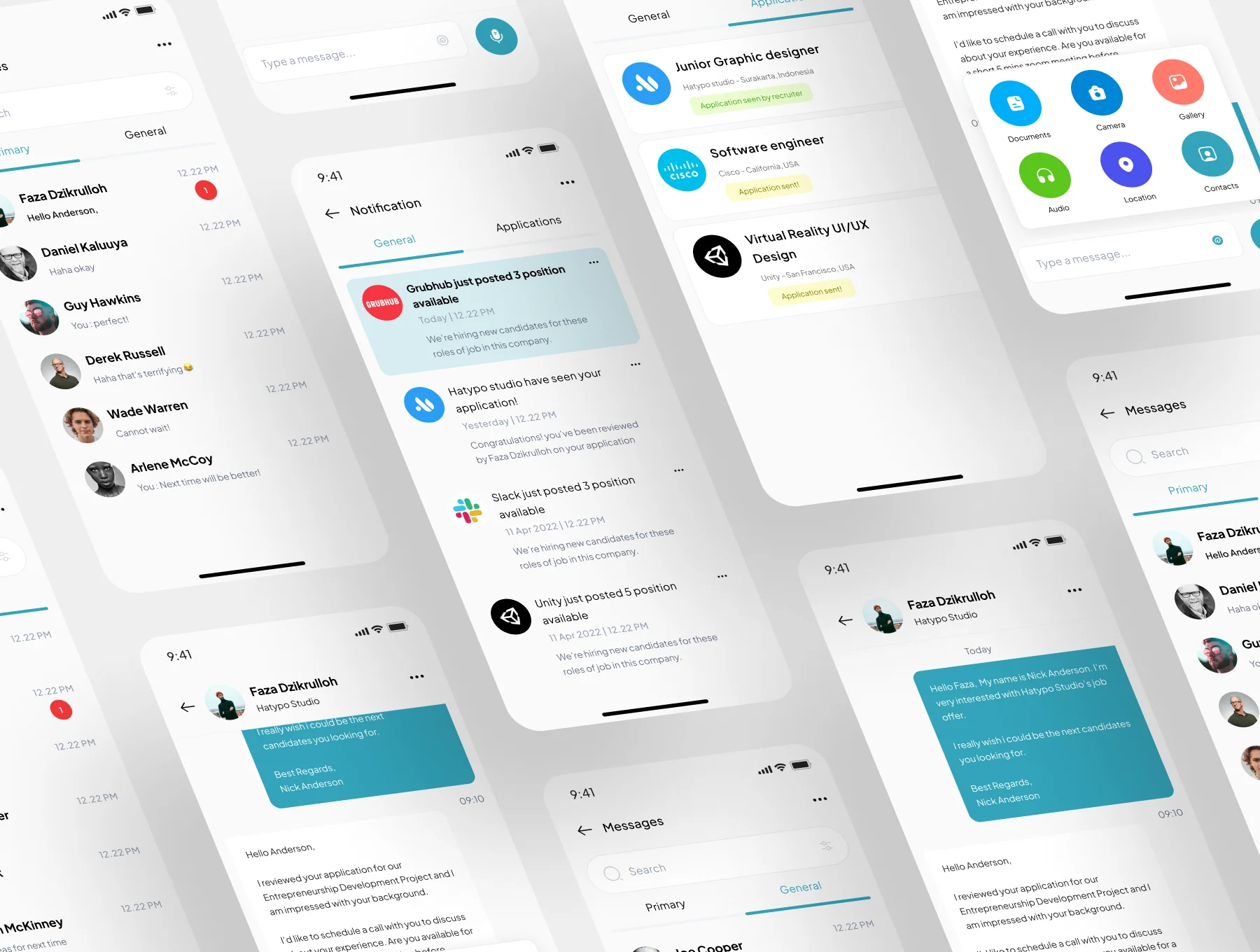 Workwide - Job Finder Apps UI KIT 6