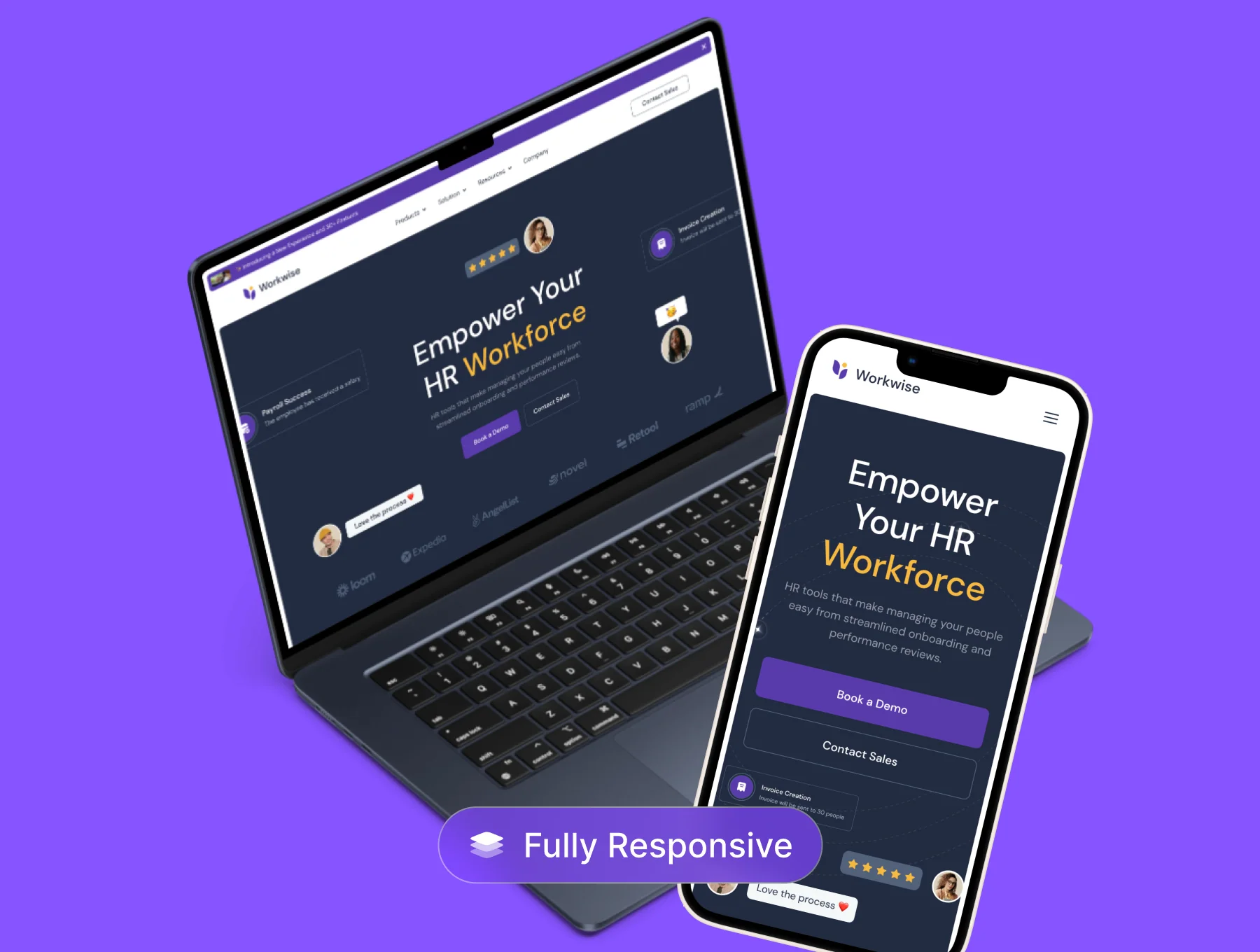 Workwise - HR Management UI Kit 4