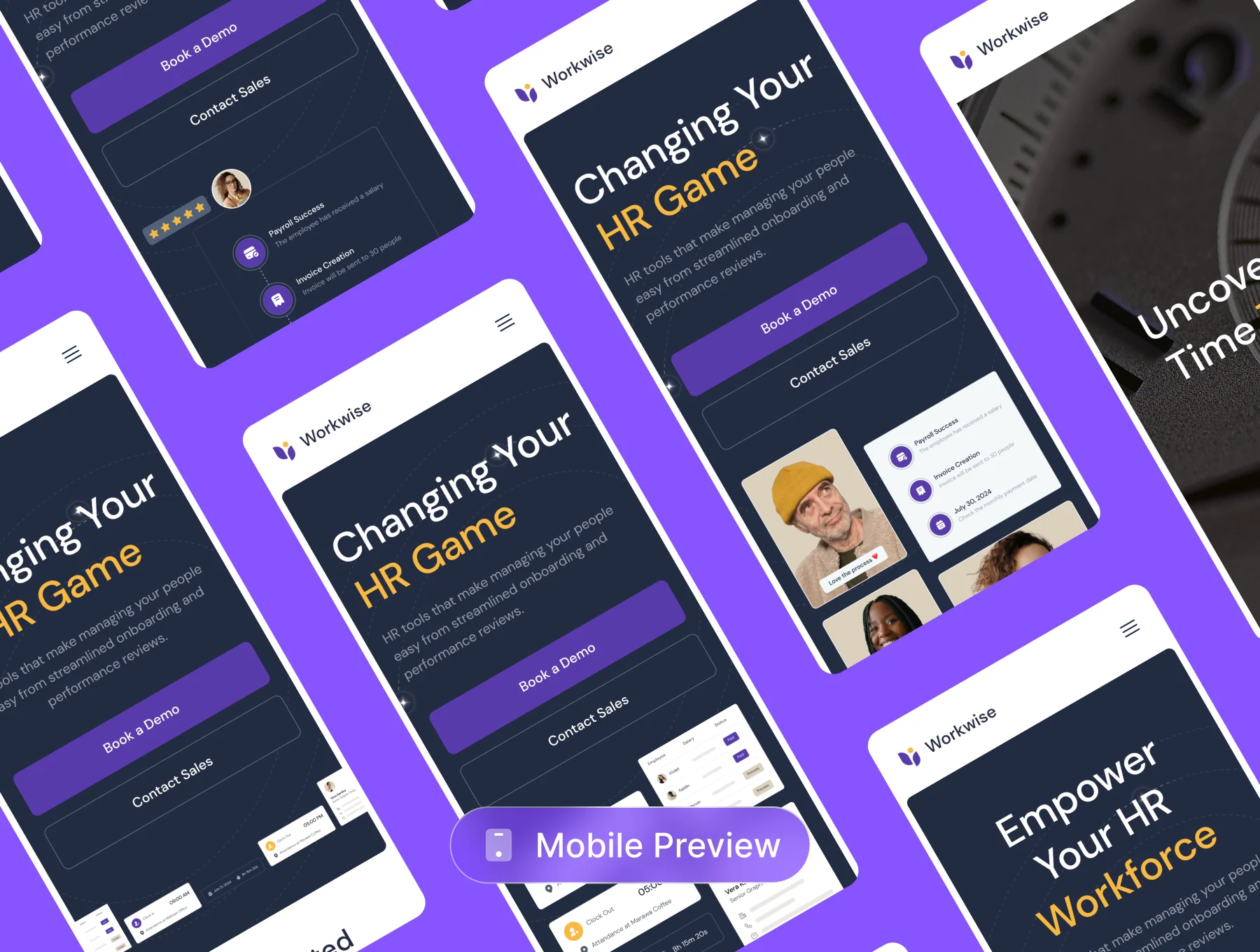 Workwise - HR Management UI Kit 6