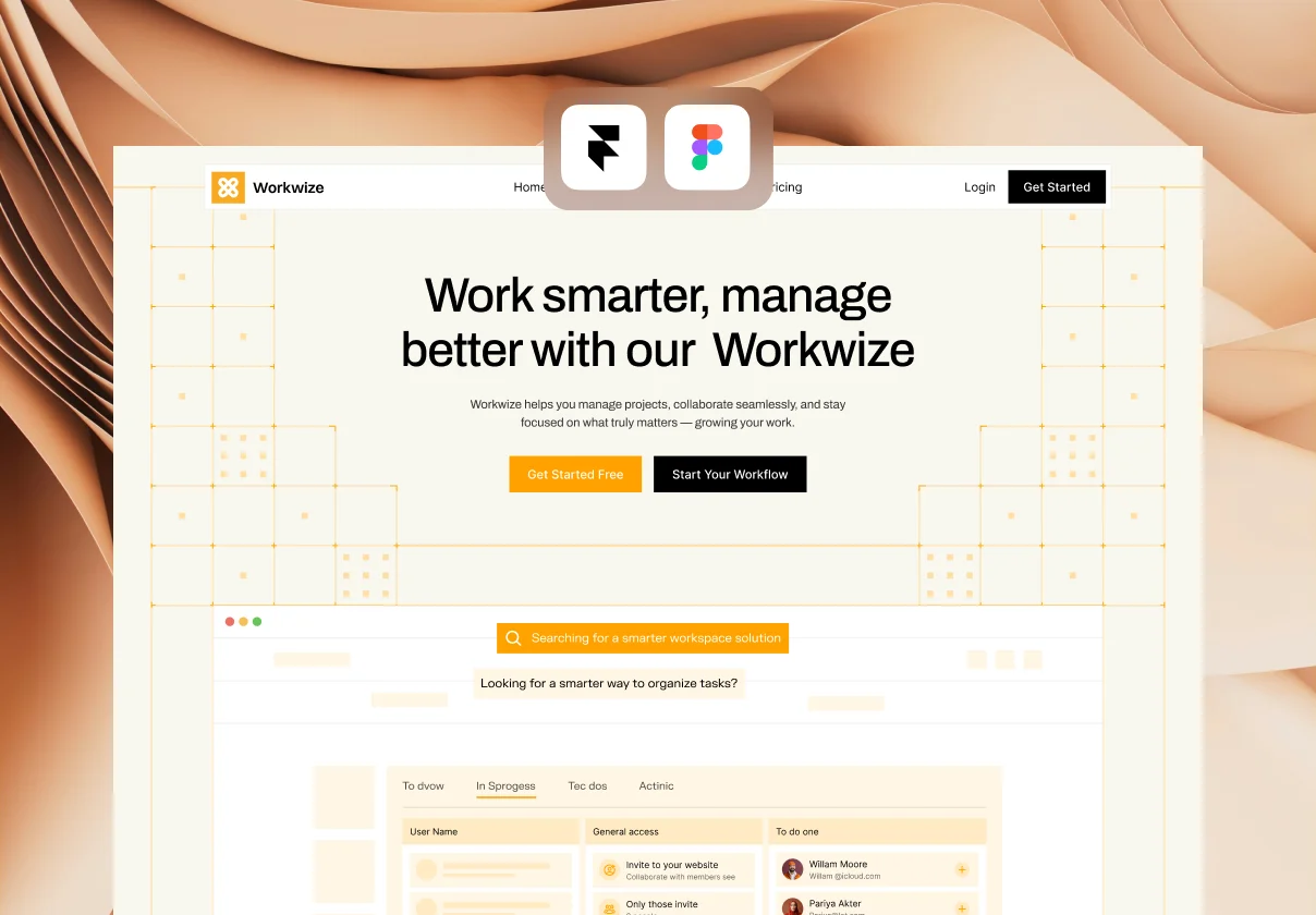 Workwize — Project Management Template