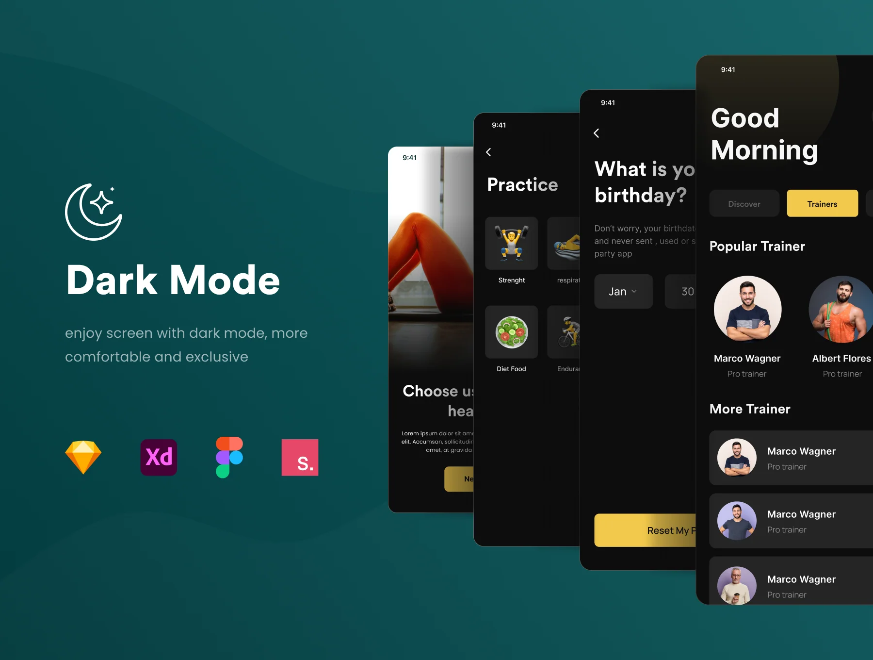 WorkyLife - Workout UI KIT 3