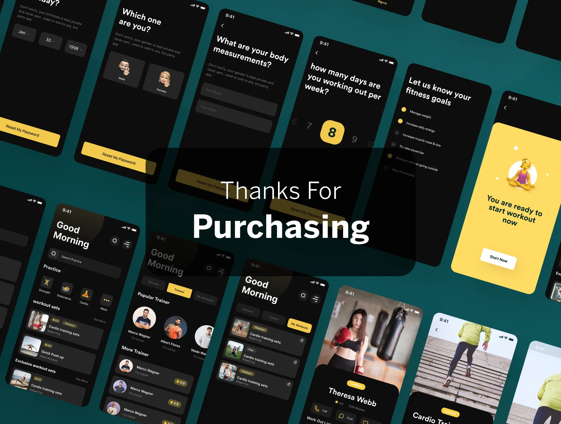WorkyLife - Workout UI KIT 6