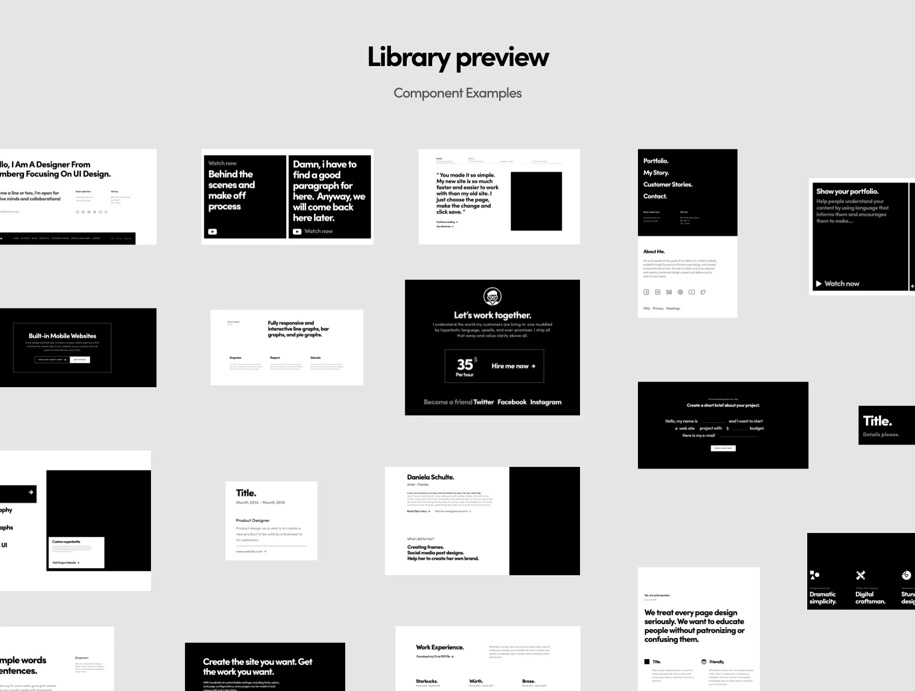 Workz Website Templates-UI Kit 4