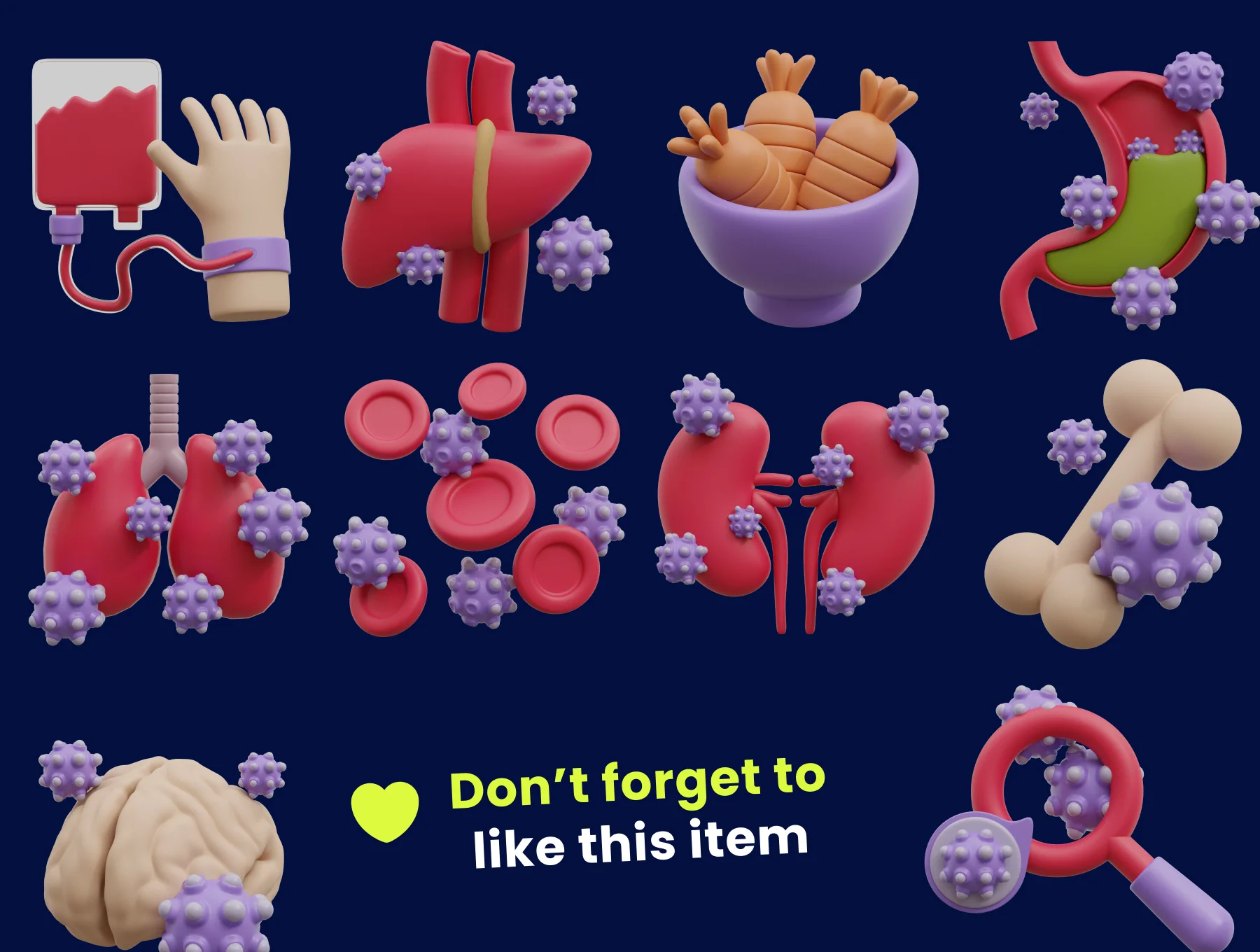 World Cancer Day 3D Icon 8