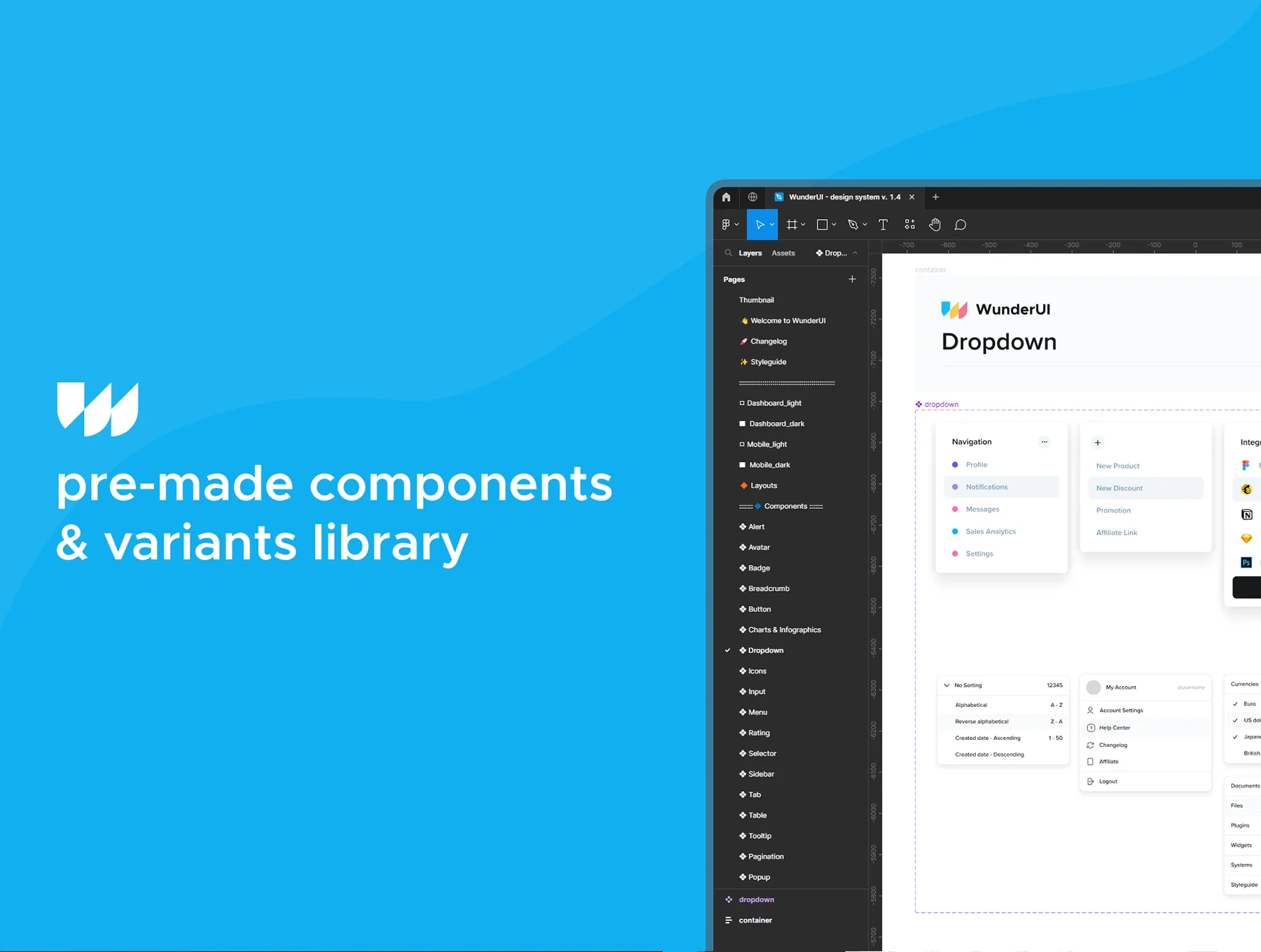 WunderUI - design system & UI Kit 2