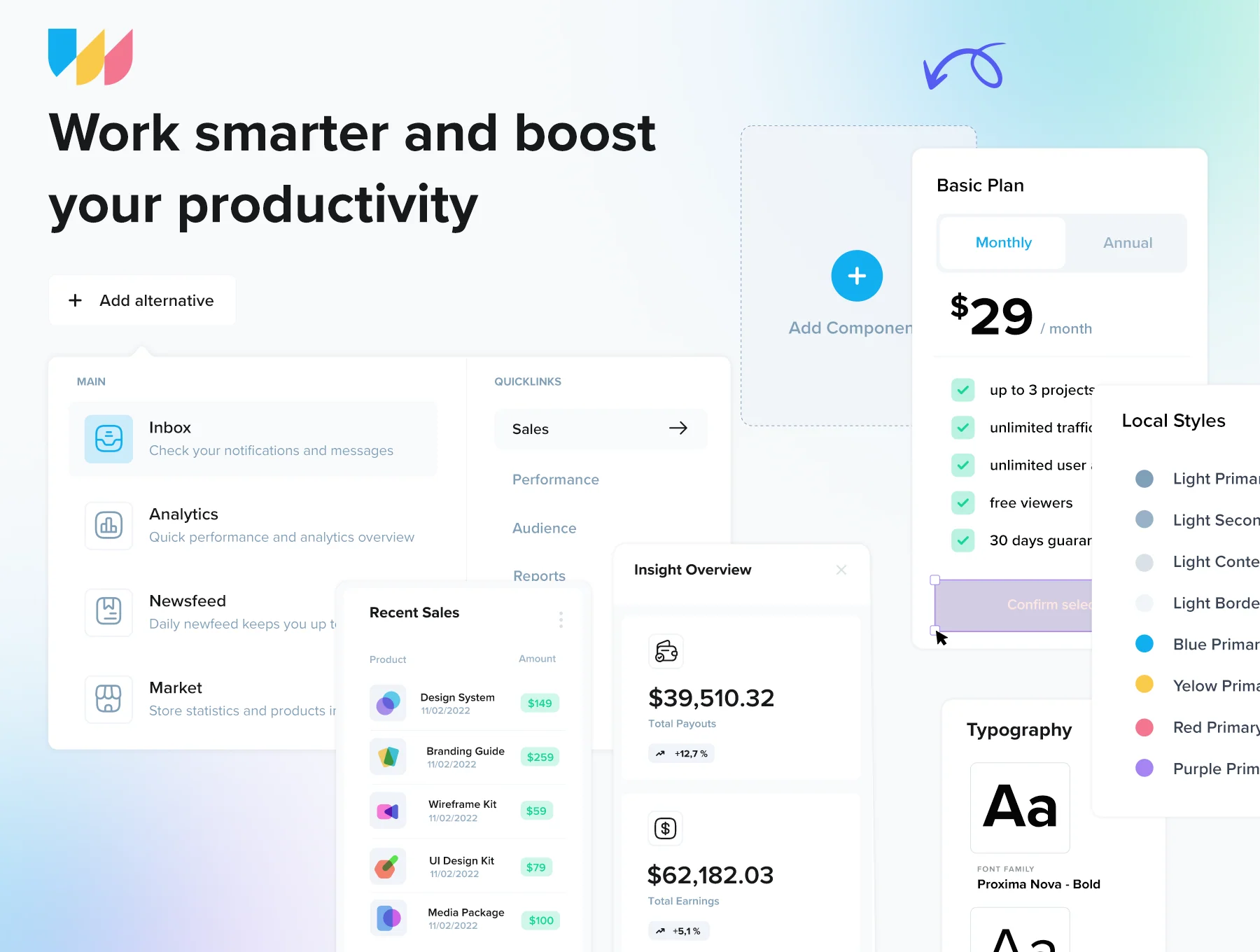 WunderUI - design system & UI Kit 8