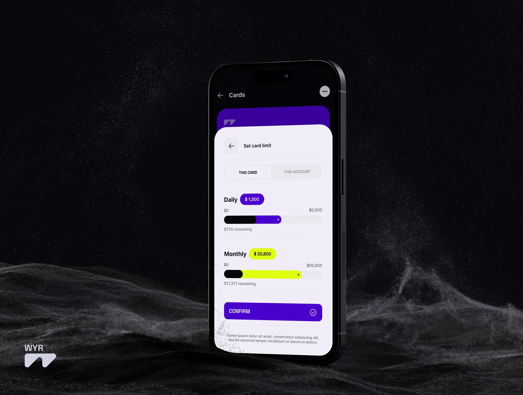 WYR™ - Fintech Design System 2