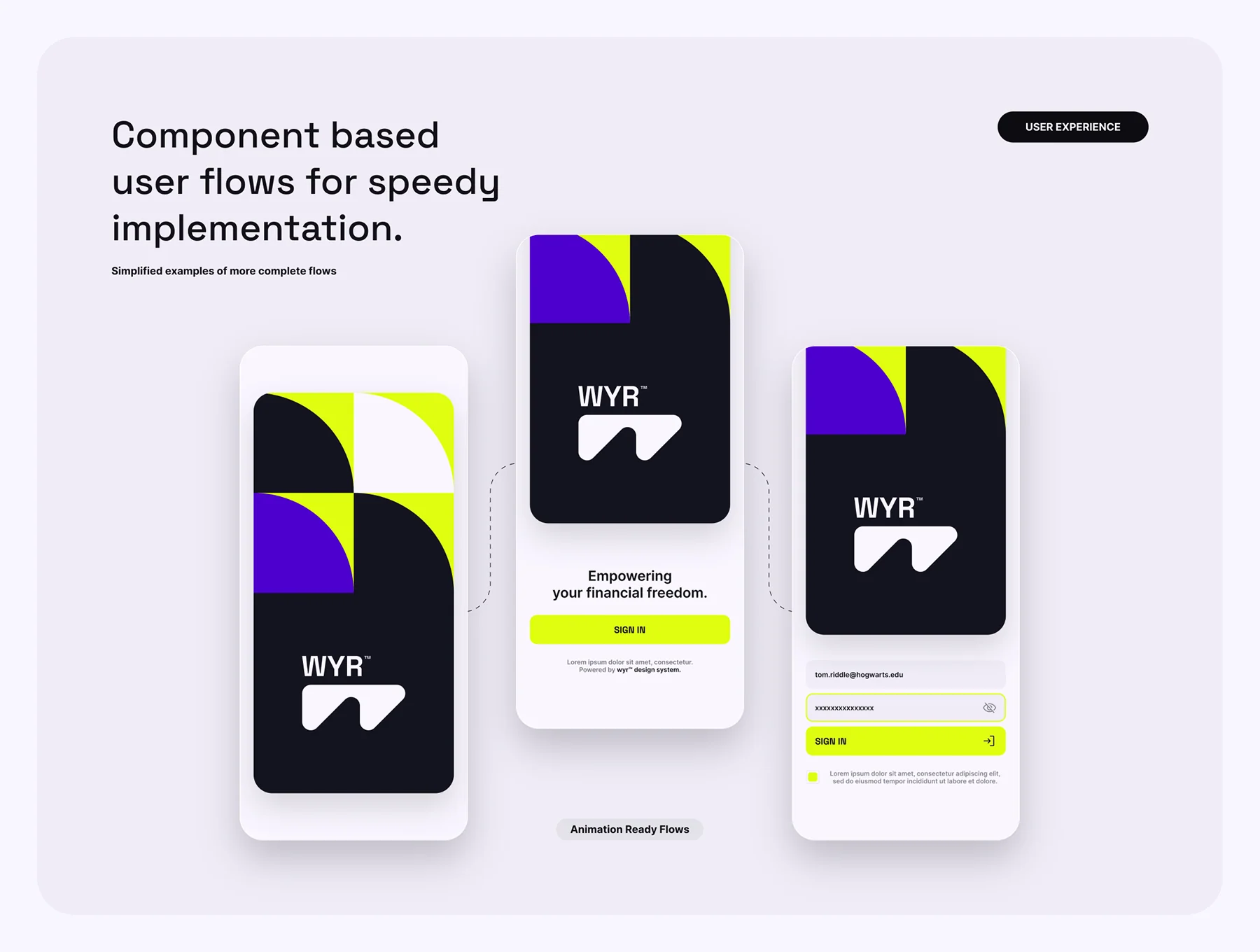 WYR™ - Fintech Design System 3