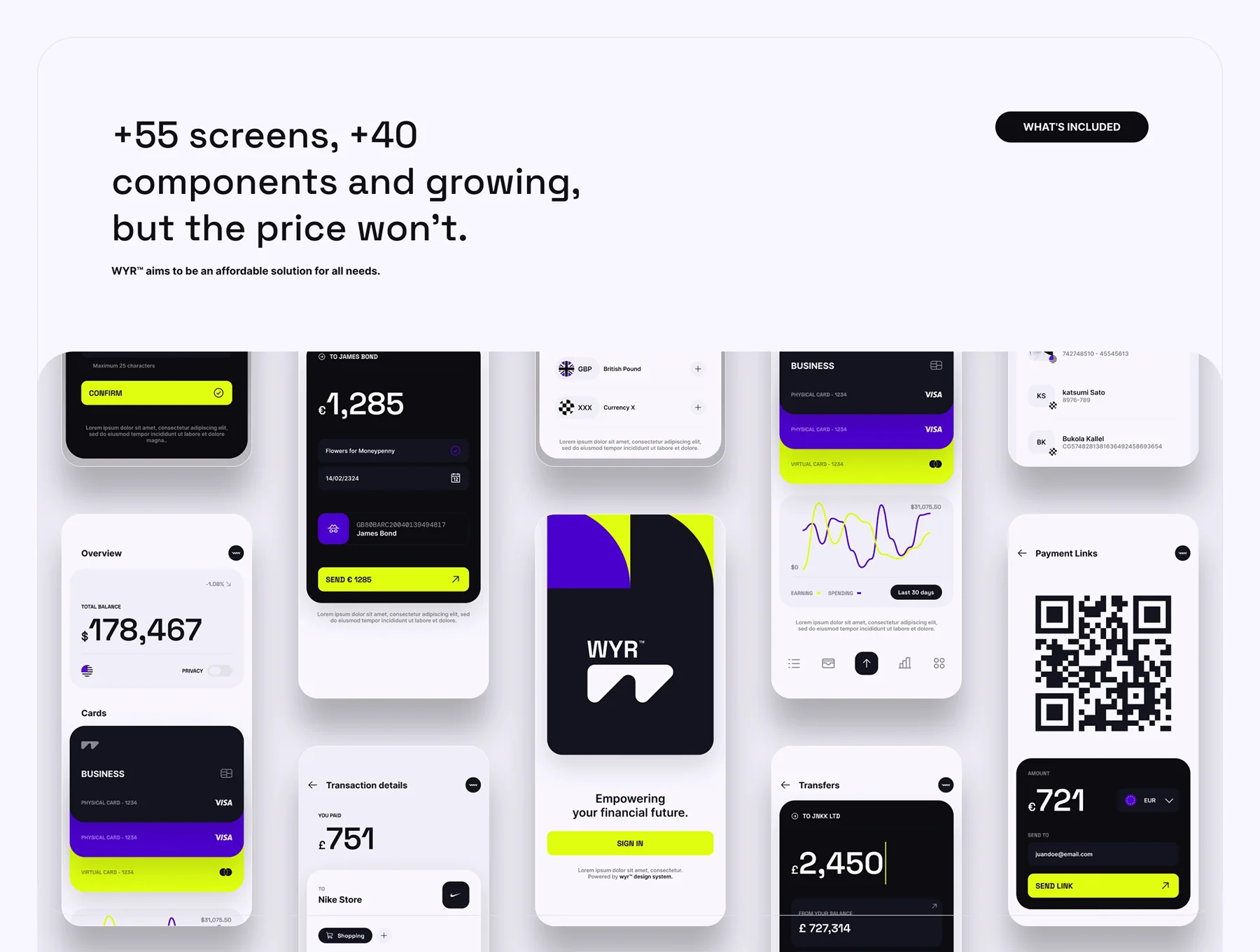 WYR™ - Fintech Design System 5