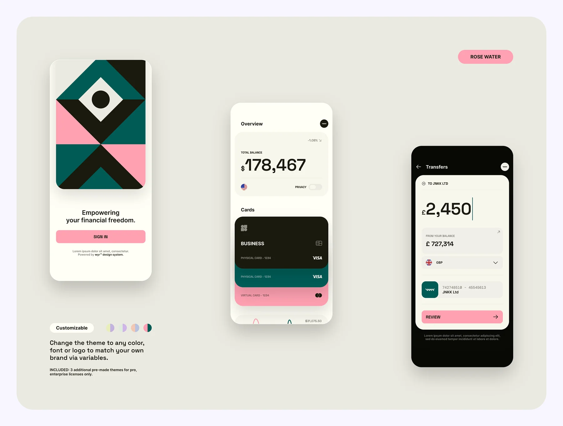 WYR™ - Fintech Design System 6