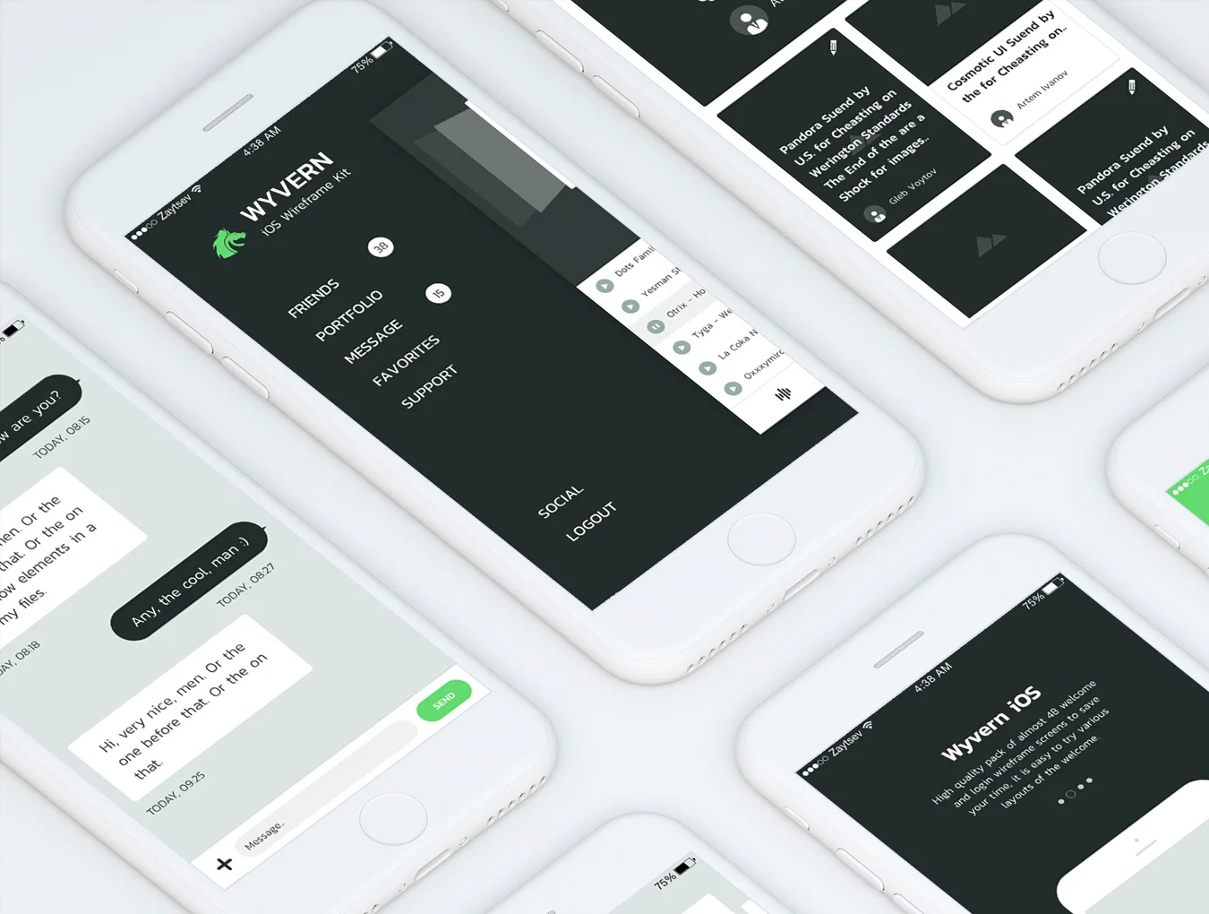 Wyvern iOS UI Kit 5