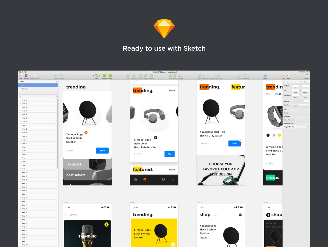 X UI Kit 4
