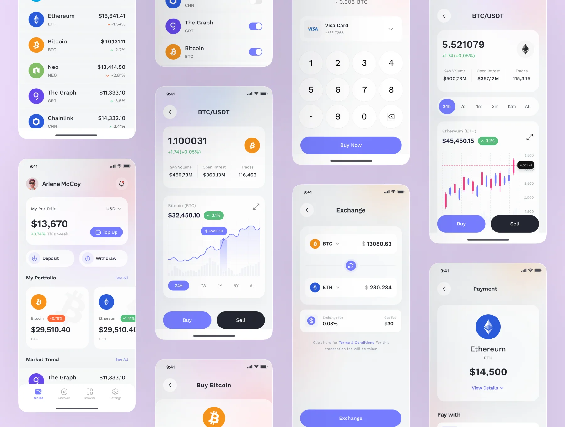 X-Wallet: Crypto Wallet Premium UI Kits App 6