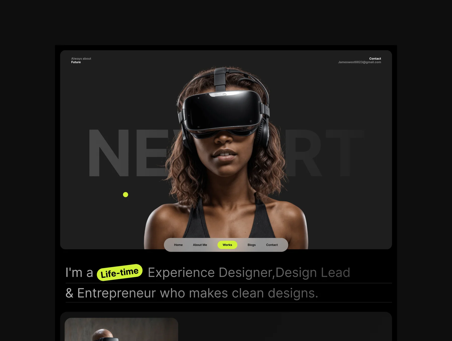XI Portfolio Framer Template