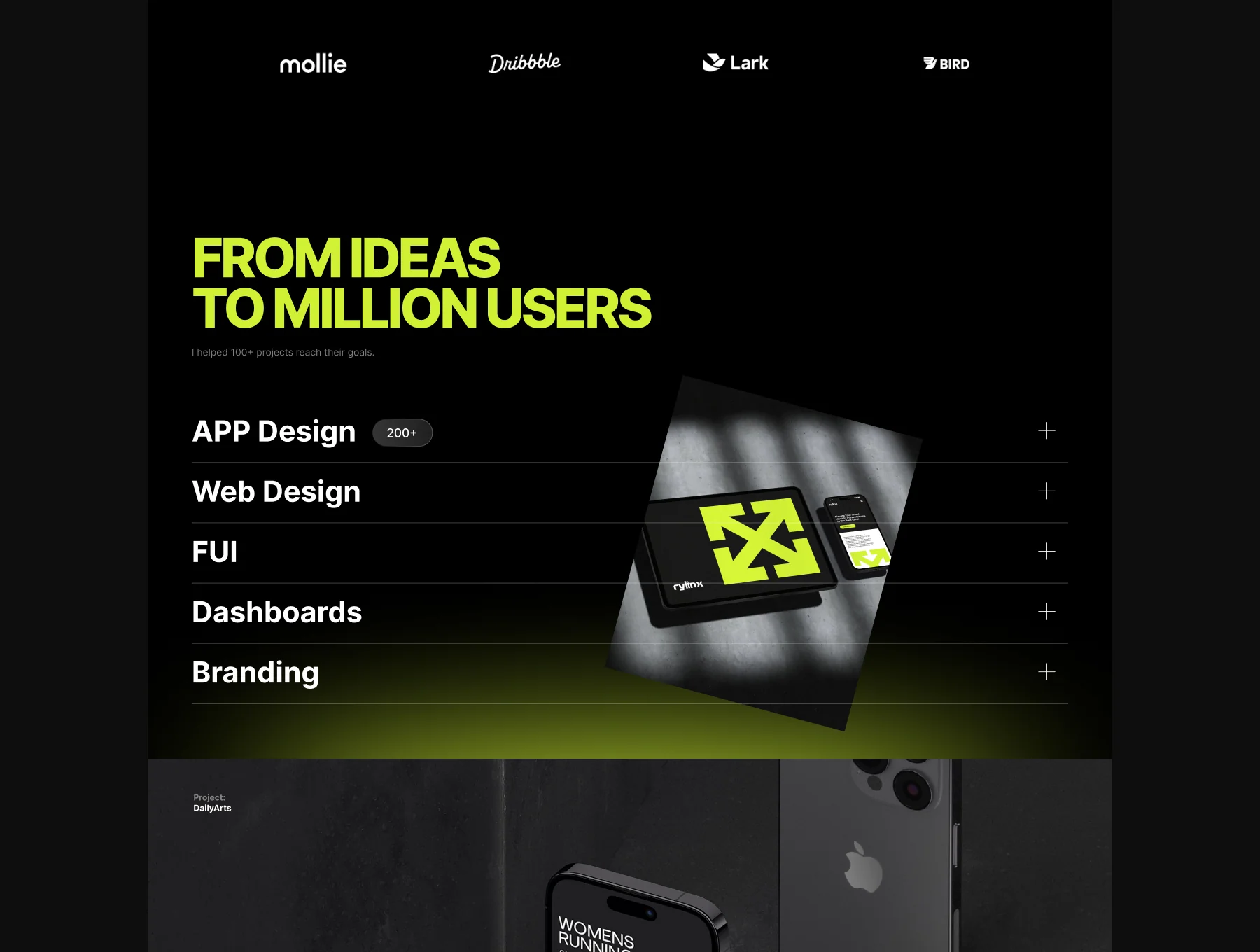 XI Portfolio Framer Template 2