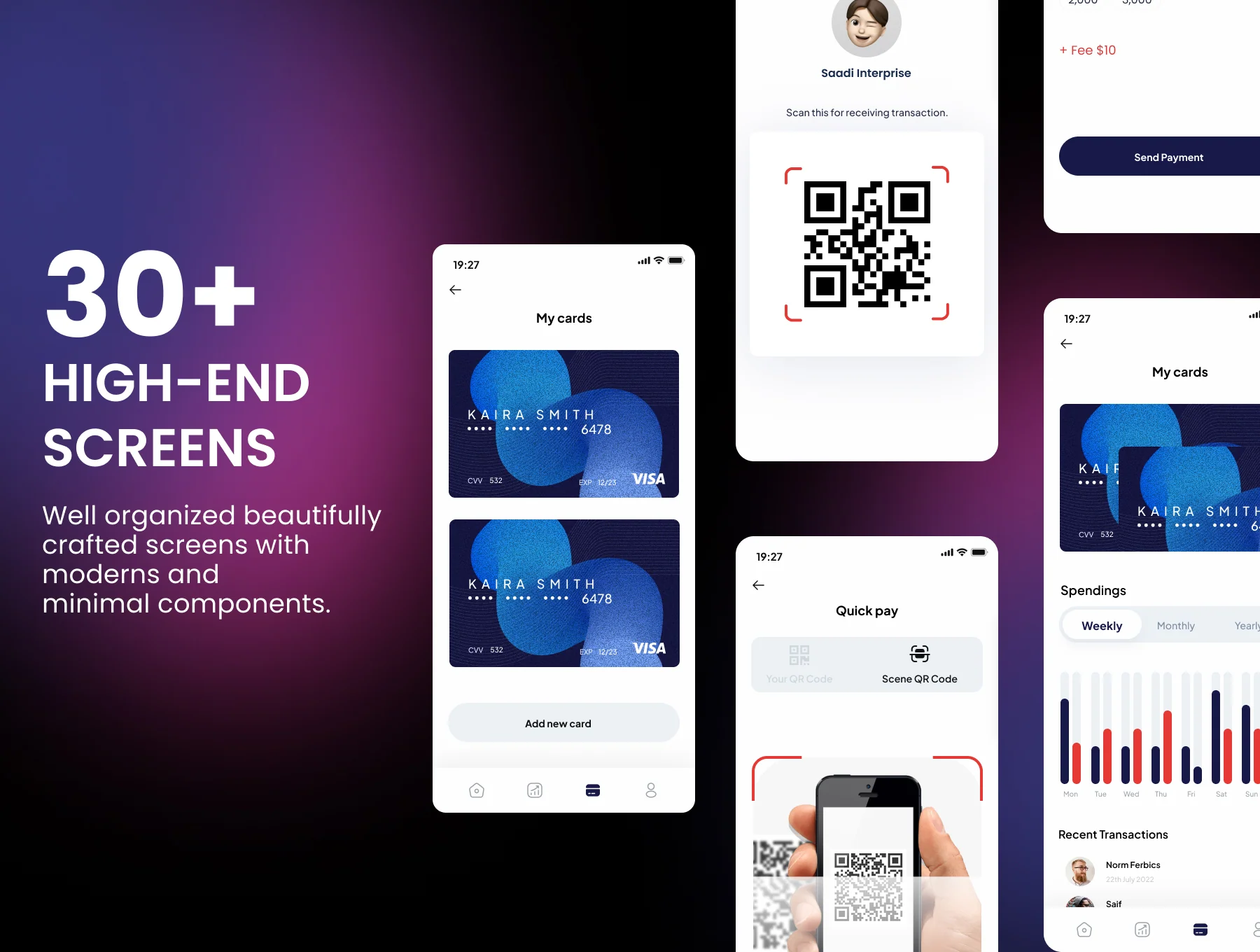 Xpay - Wallet apps UI kit 2