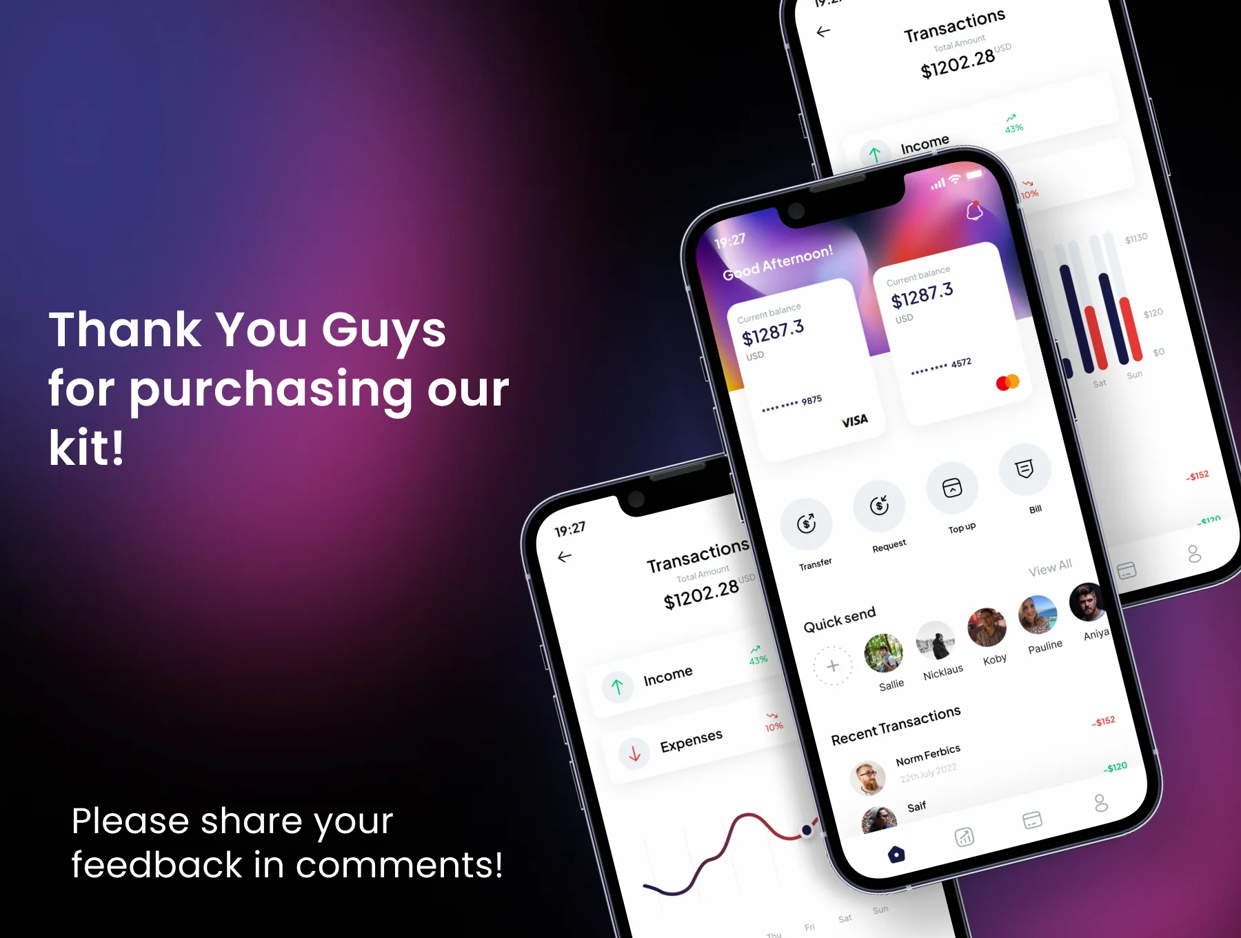 Xpay - Wallet apps UI kit 6