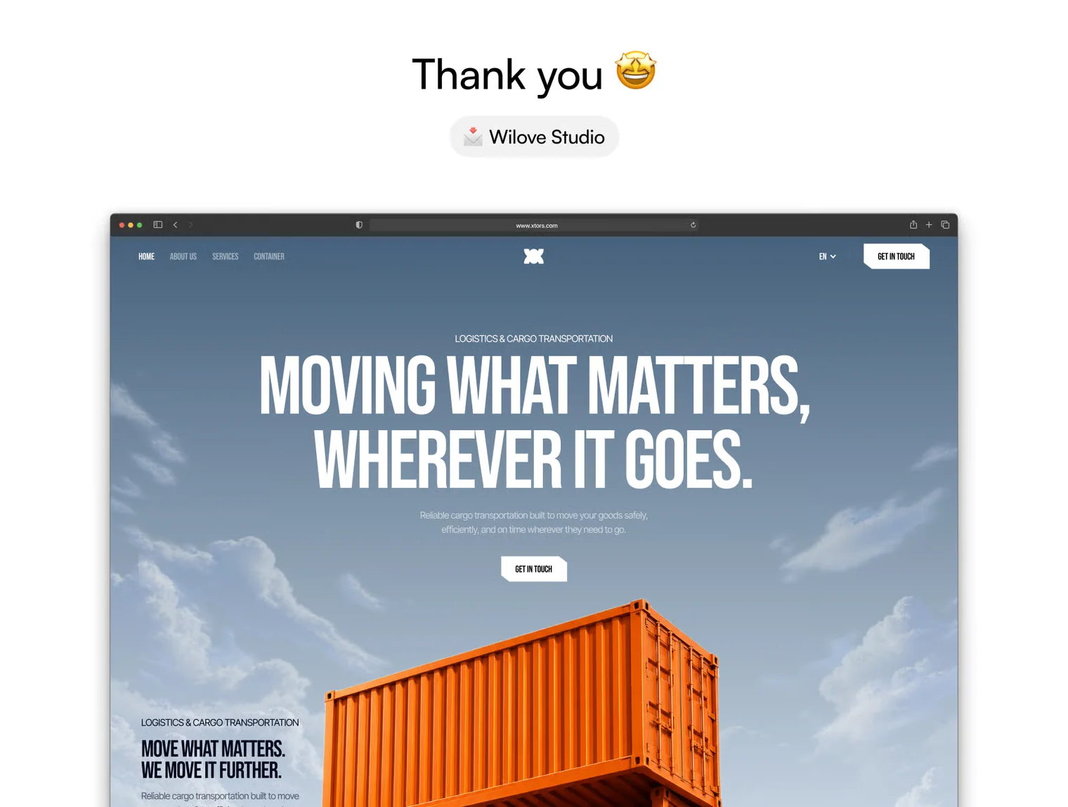 Xtors - Logistic & Shipping Landing Page 6